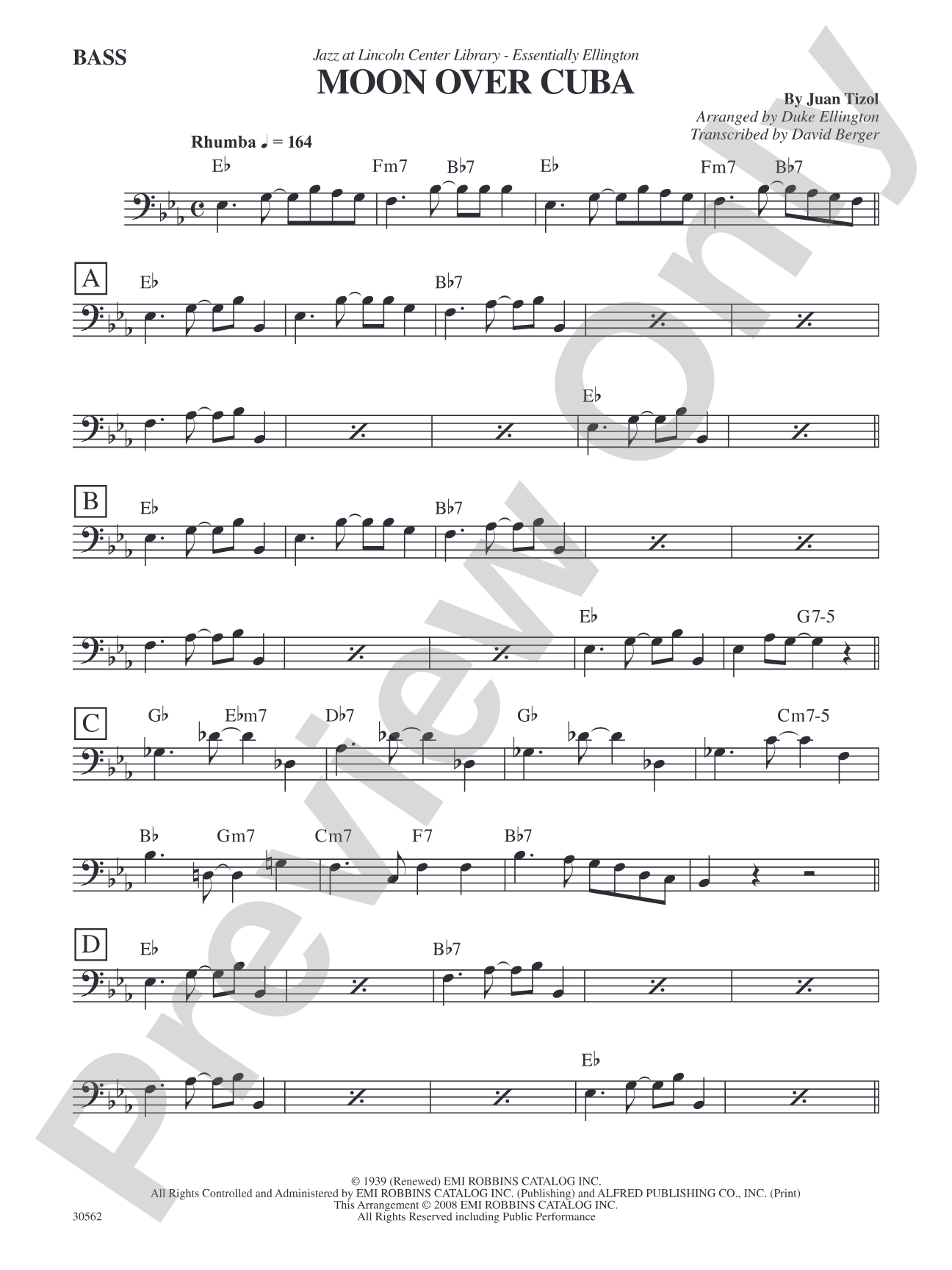 Moon over Cuba: String Bass