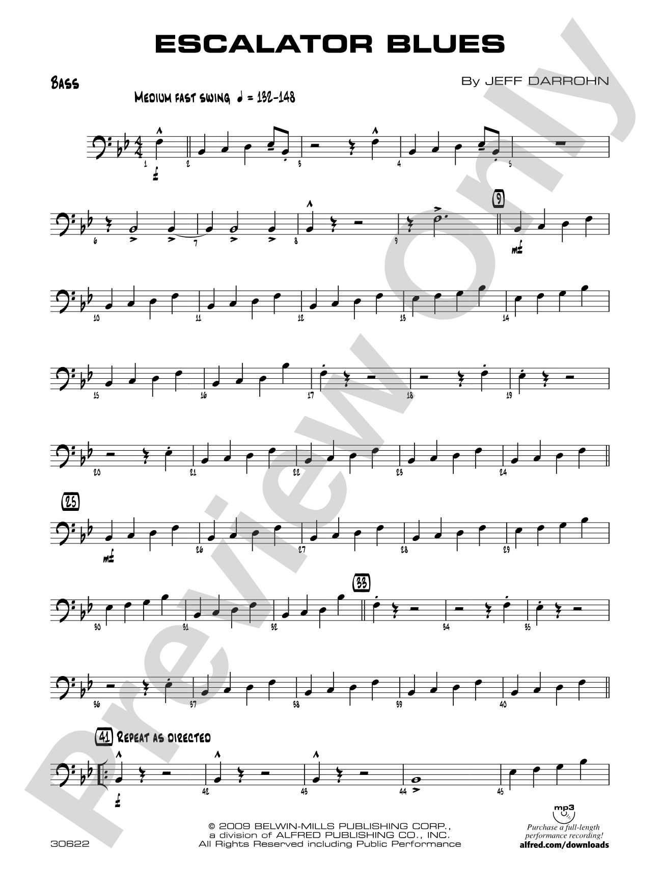 Escalator Blues: String Bass