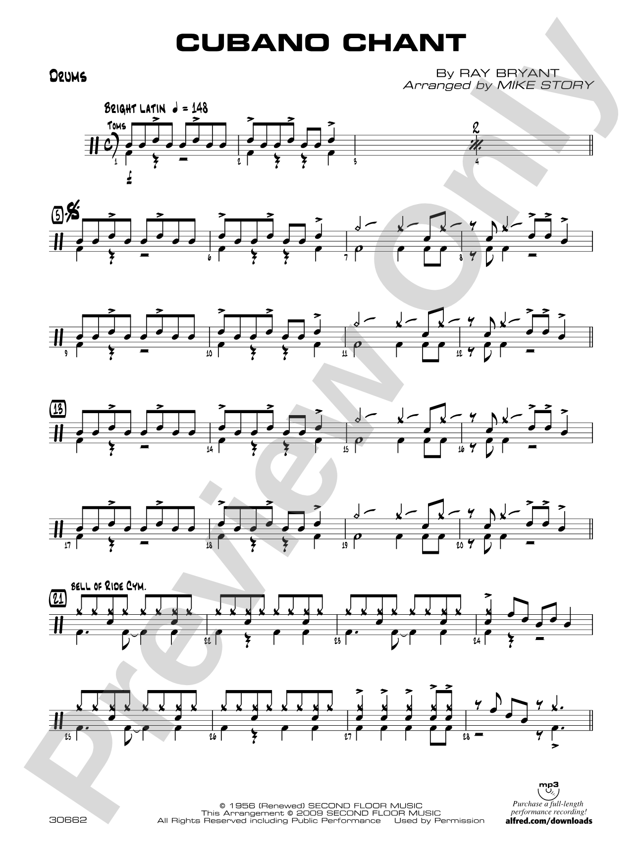Cubano Chant: Drums