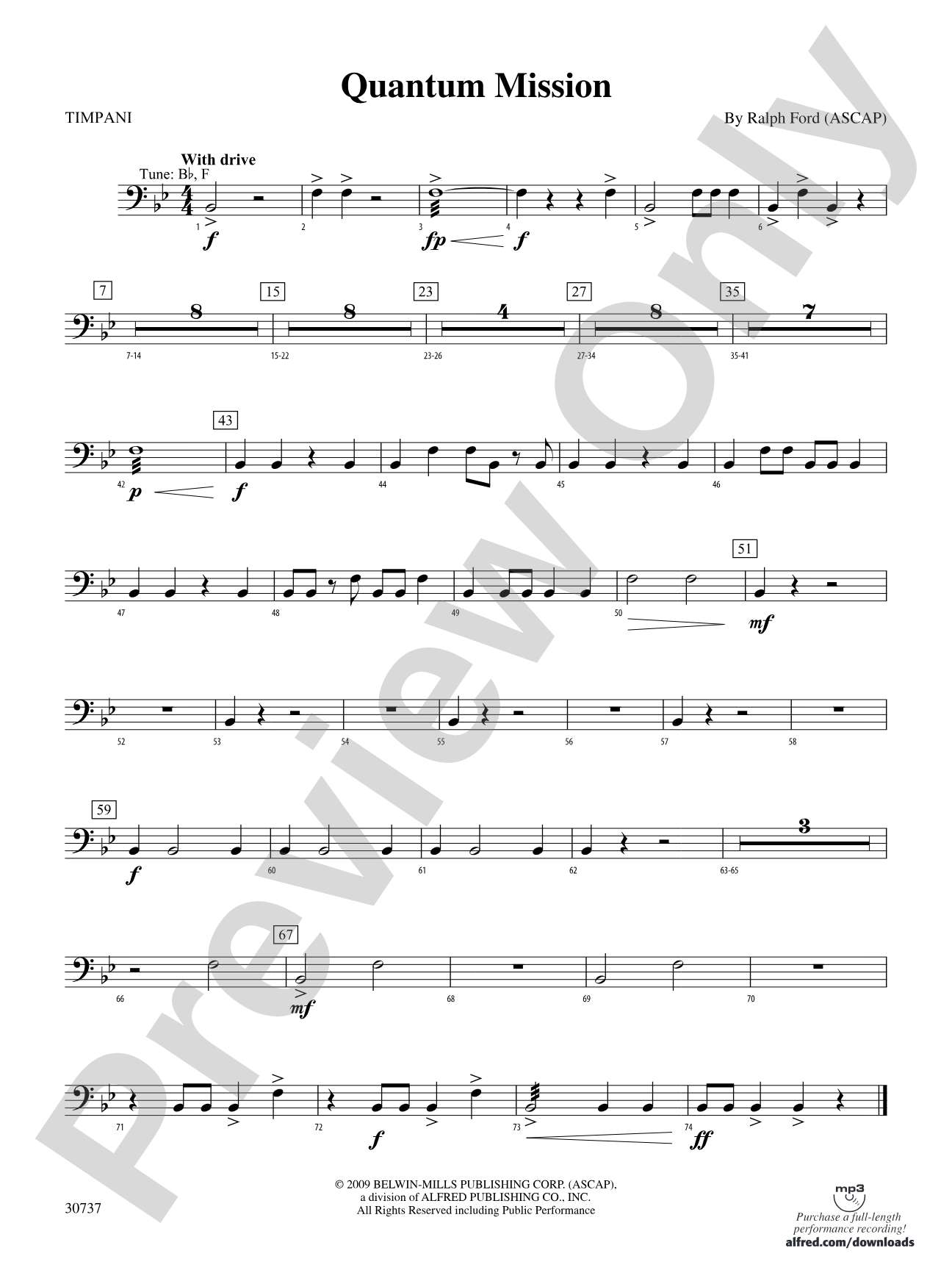 Quantum Mission: Timpani