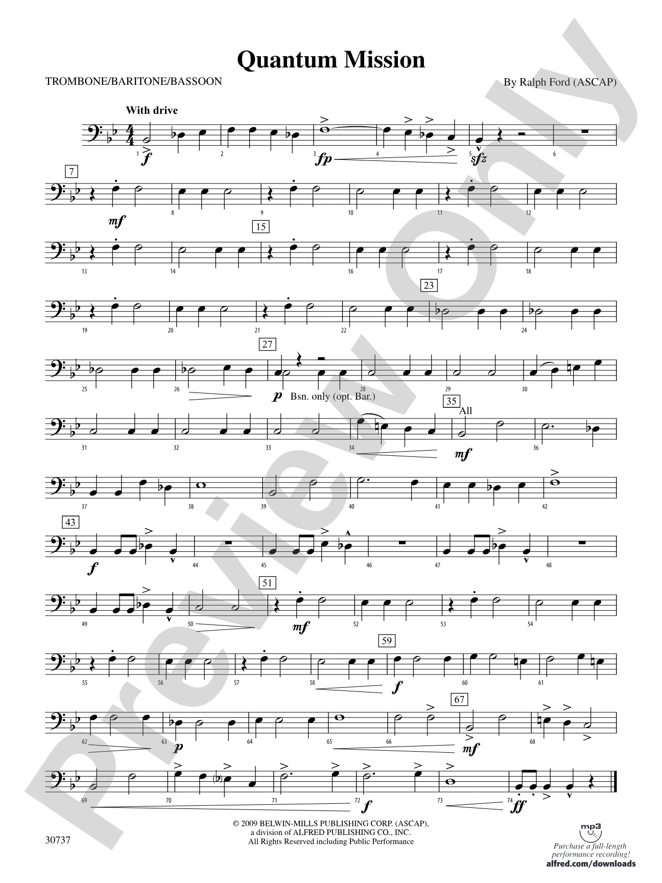 Quantum Mission: 1st Trombone