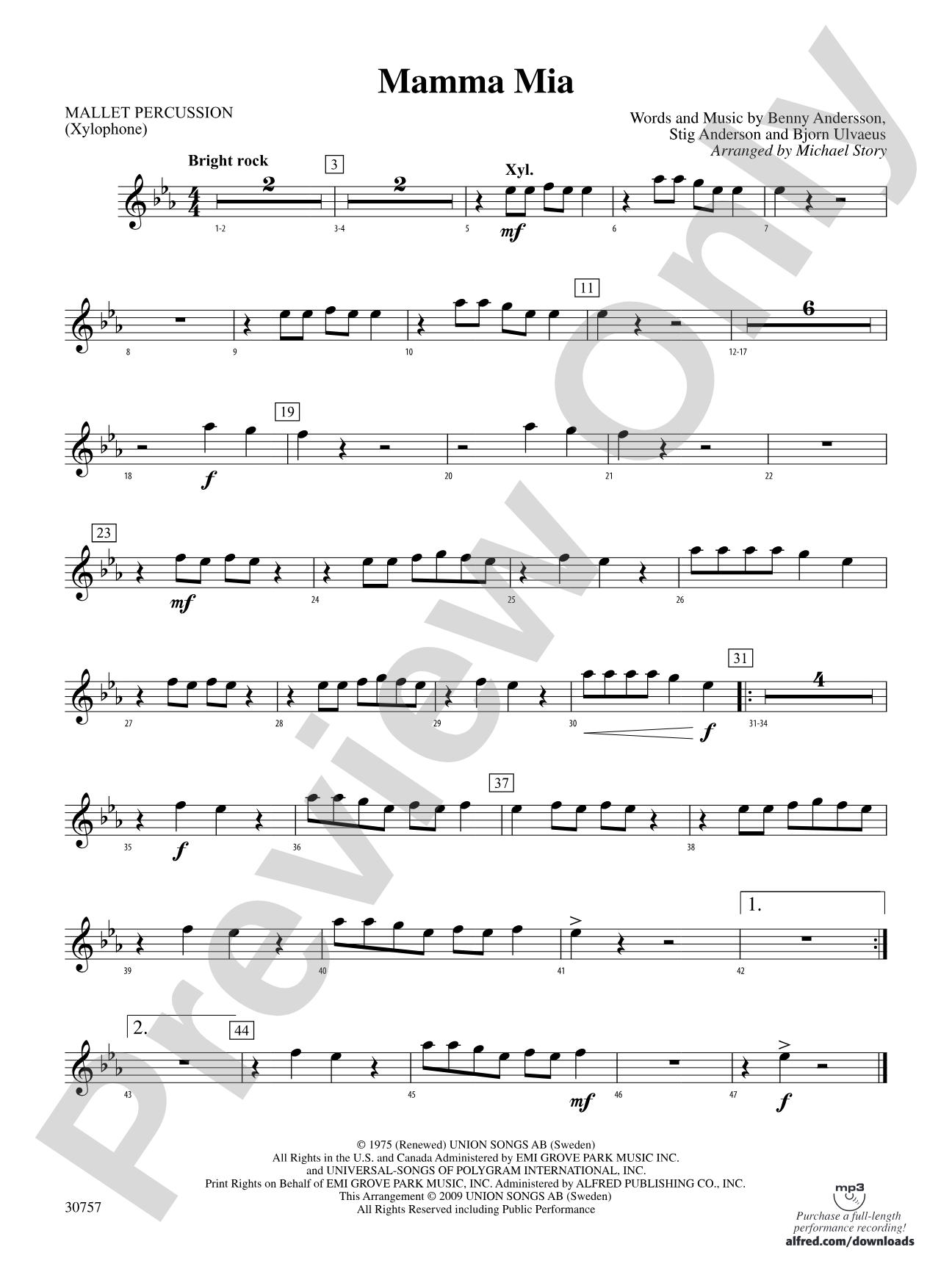 Mamma Mia: Mallets