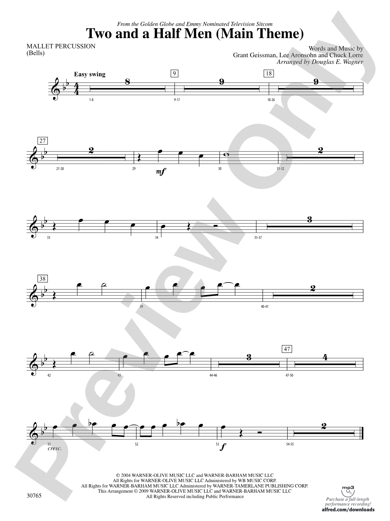 Two and a Half Men (Main Theme): Mallets