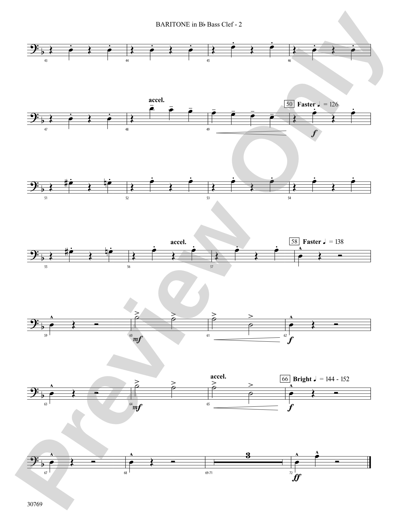 In the Hall of the Mountain King: (wp) B-flat Baritone B.C.