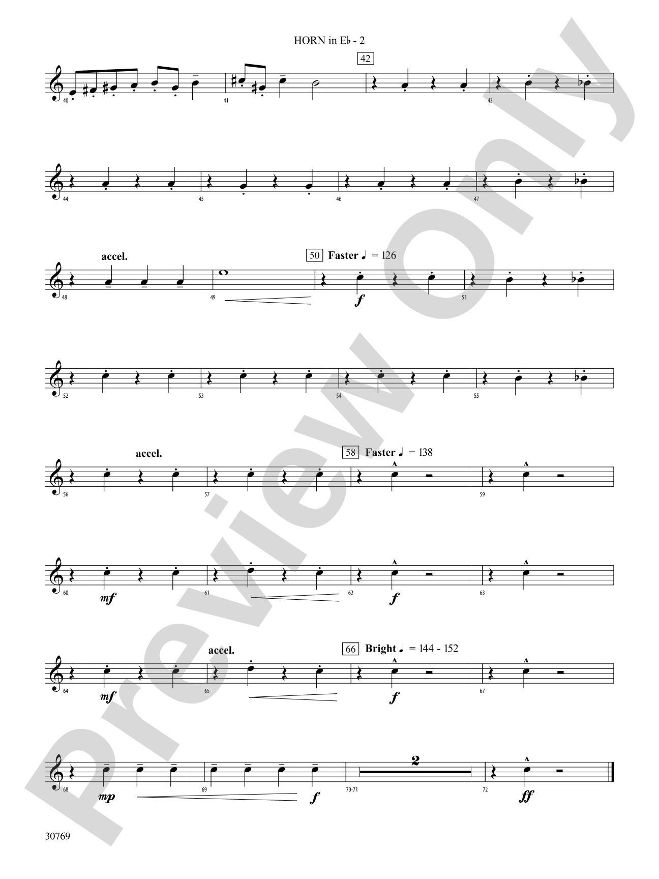 In the Hall of the Mountain King: (wp) 1st Horn in E-flat