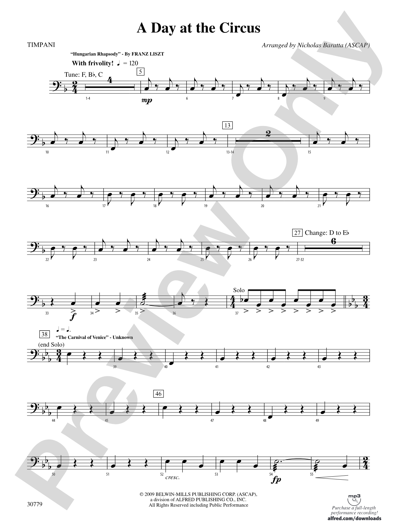 A Day at the Circus: Timpani