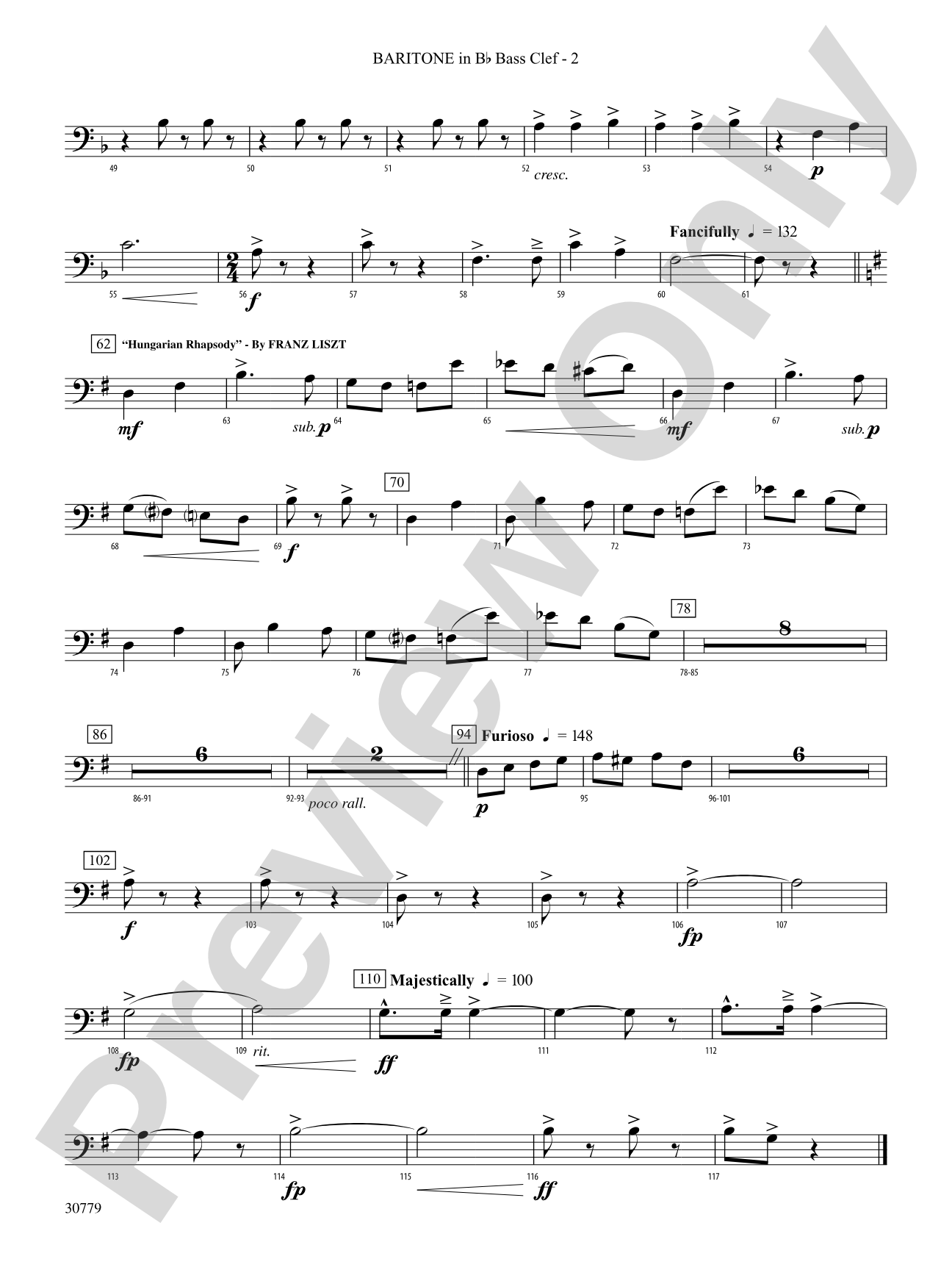 A Day at the Circus: (wp) B-flat Baritone B.C.
