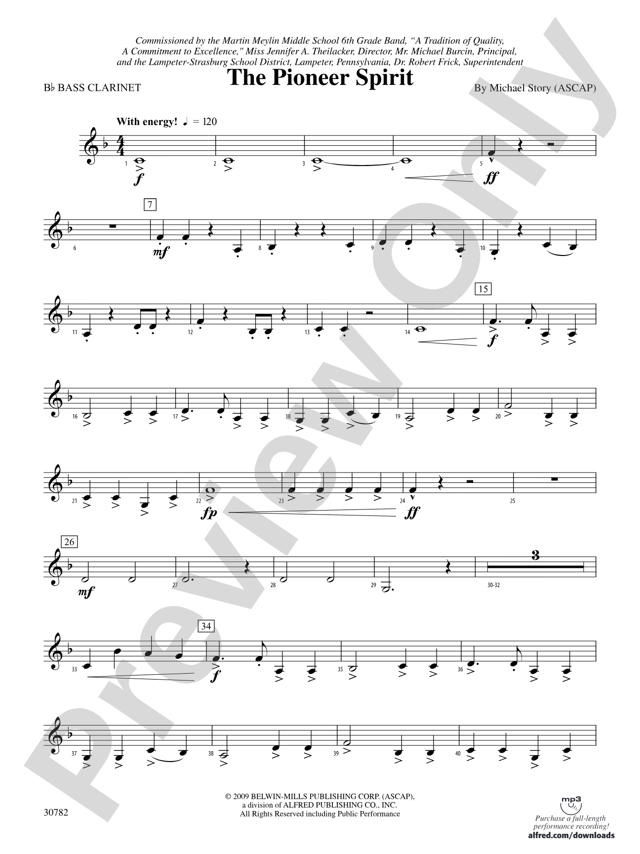 The Pioneer Spirit: B-flat Bass Clarinet