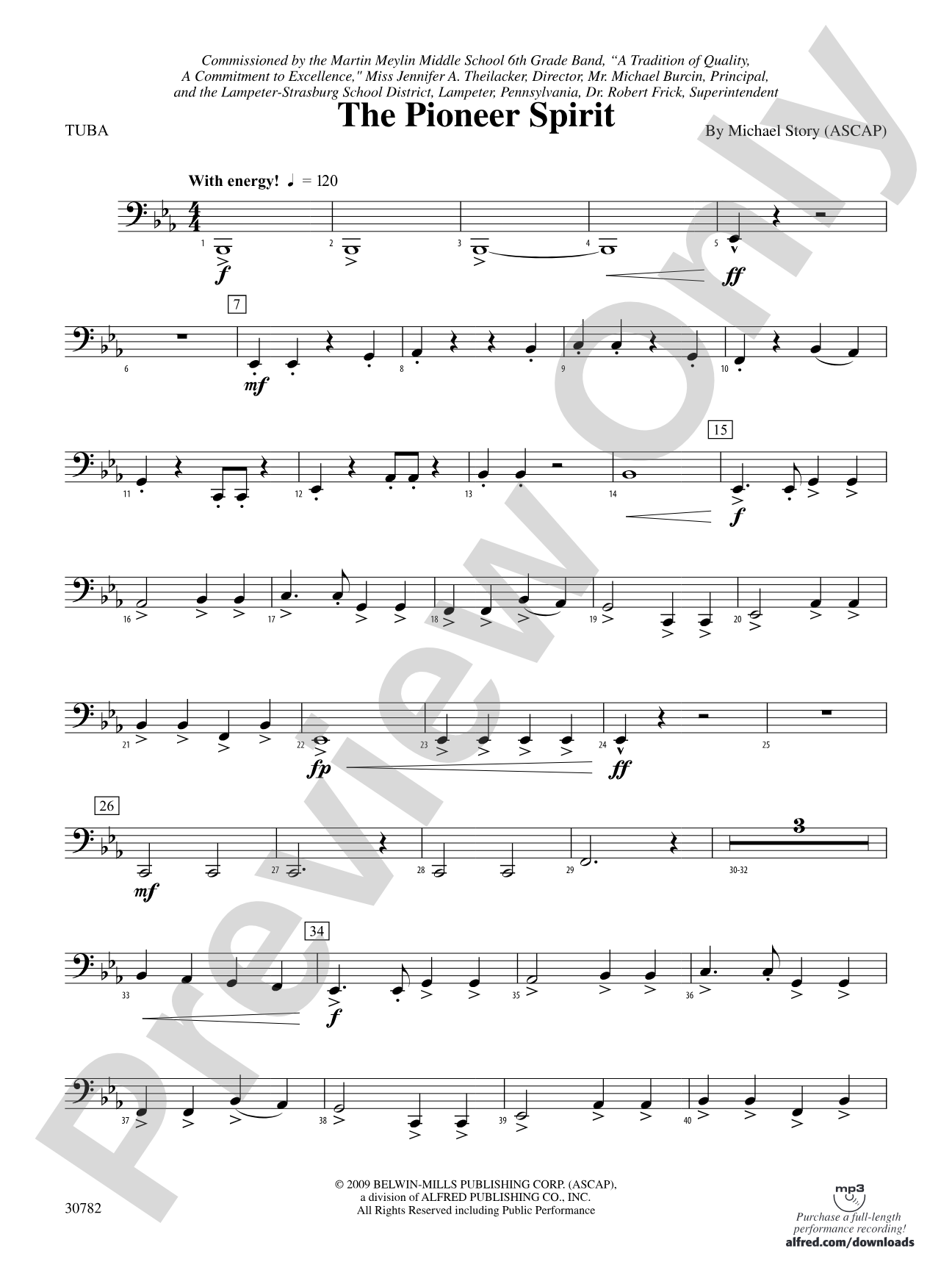 The Pioneer Spirit: Tuba