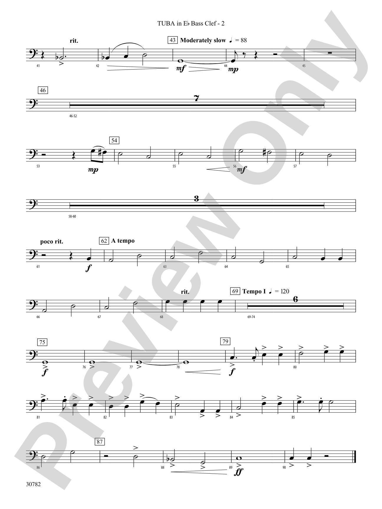 The Pioneer Spirit: (wp) E-flat Tuba B.C.