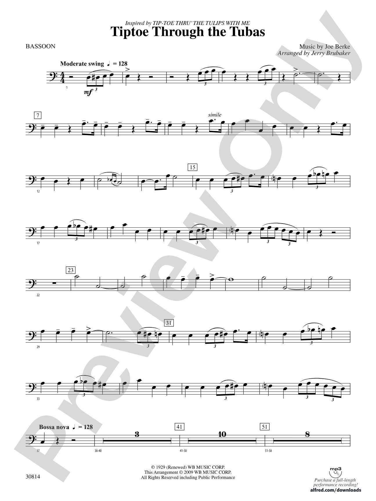 Tiptoe Through the Tubas: Bassoon