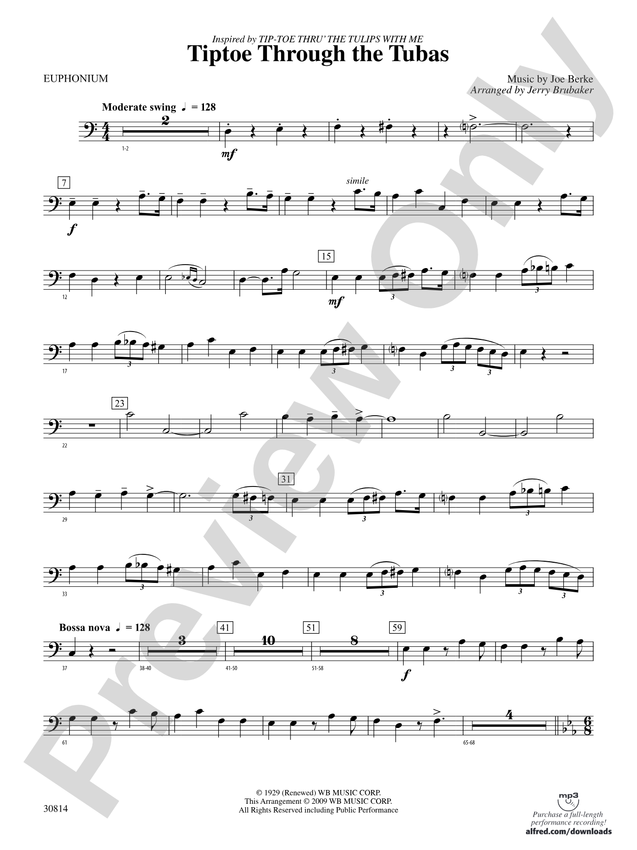 Tiptoe Through the Tubas: Baritone B.C.