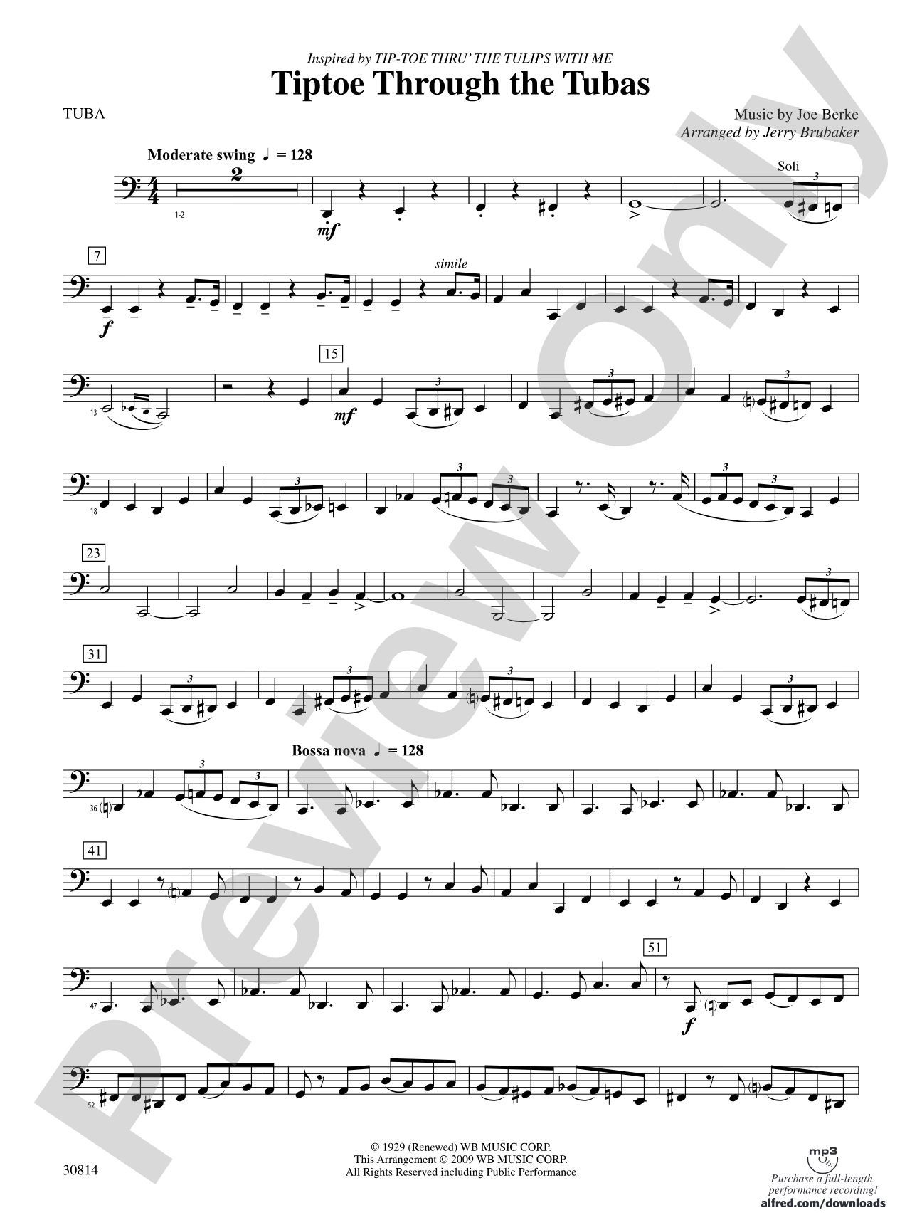 Tiptoe Through the Tubas: Tuba