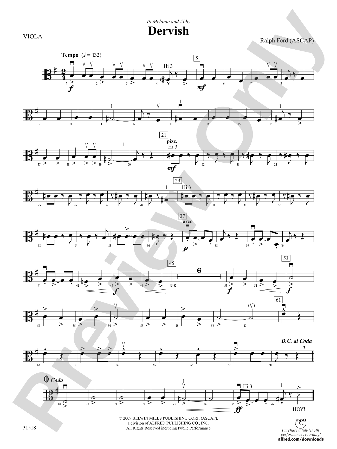 Dervish: Viola