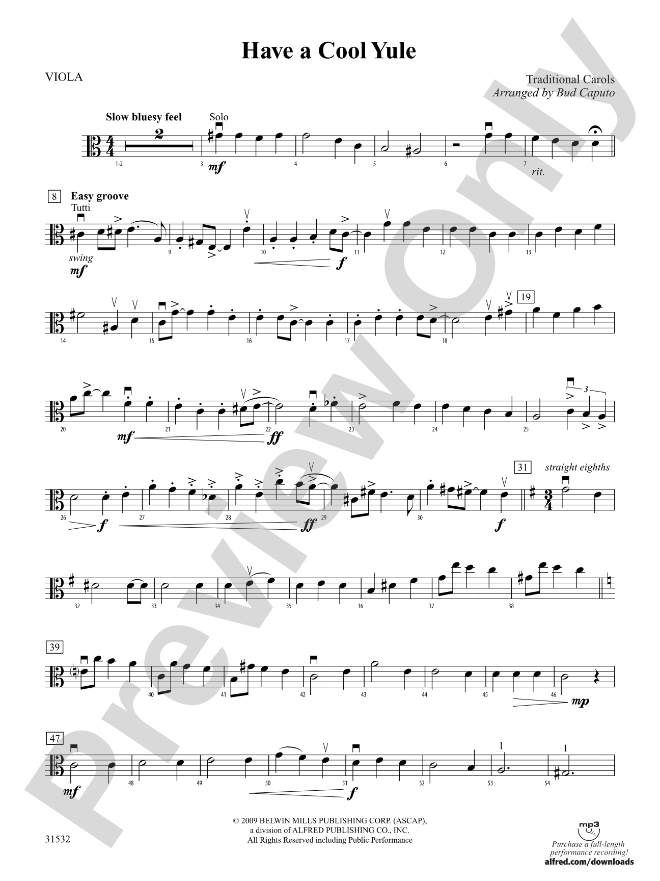 Have a Cool Yule: Viola
