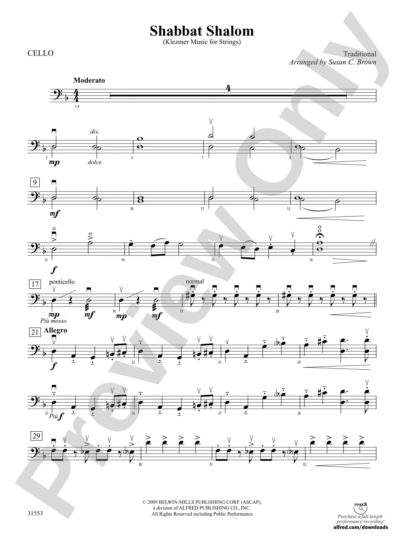 Shabbat Shalom: Cello