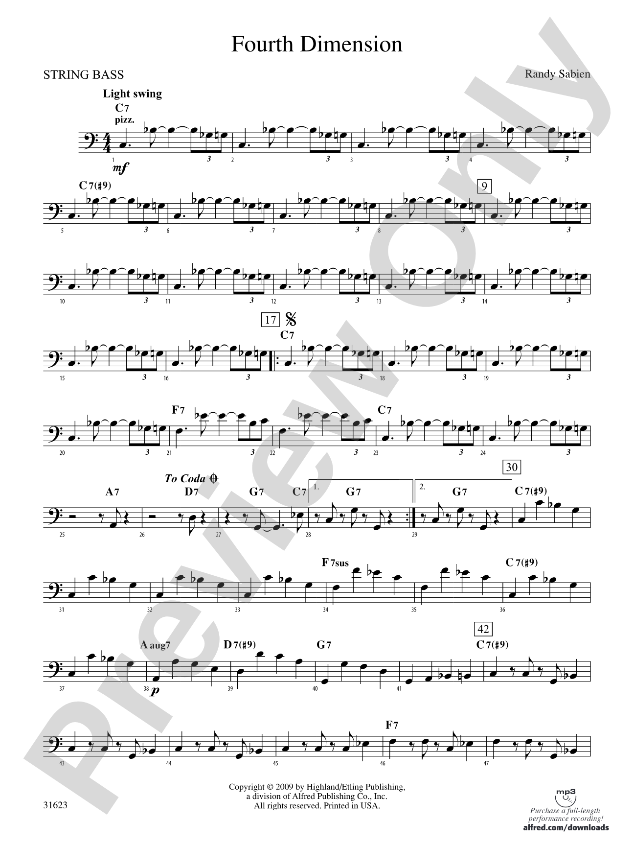 Fourth Dimension: String Bass
