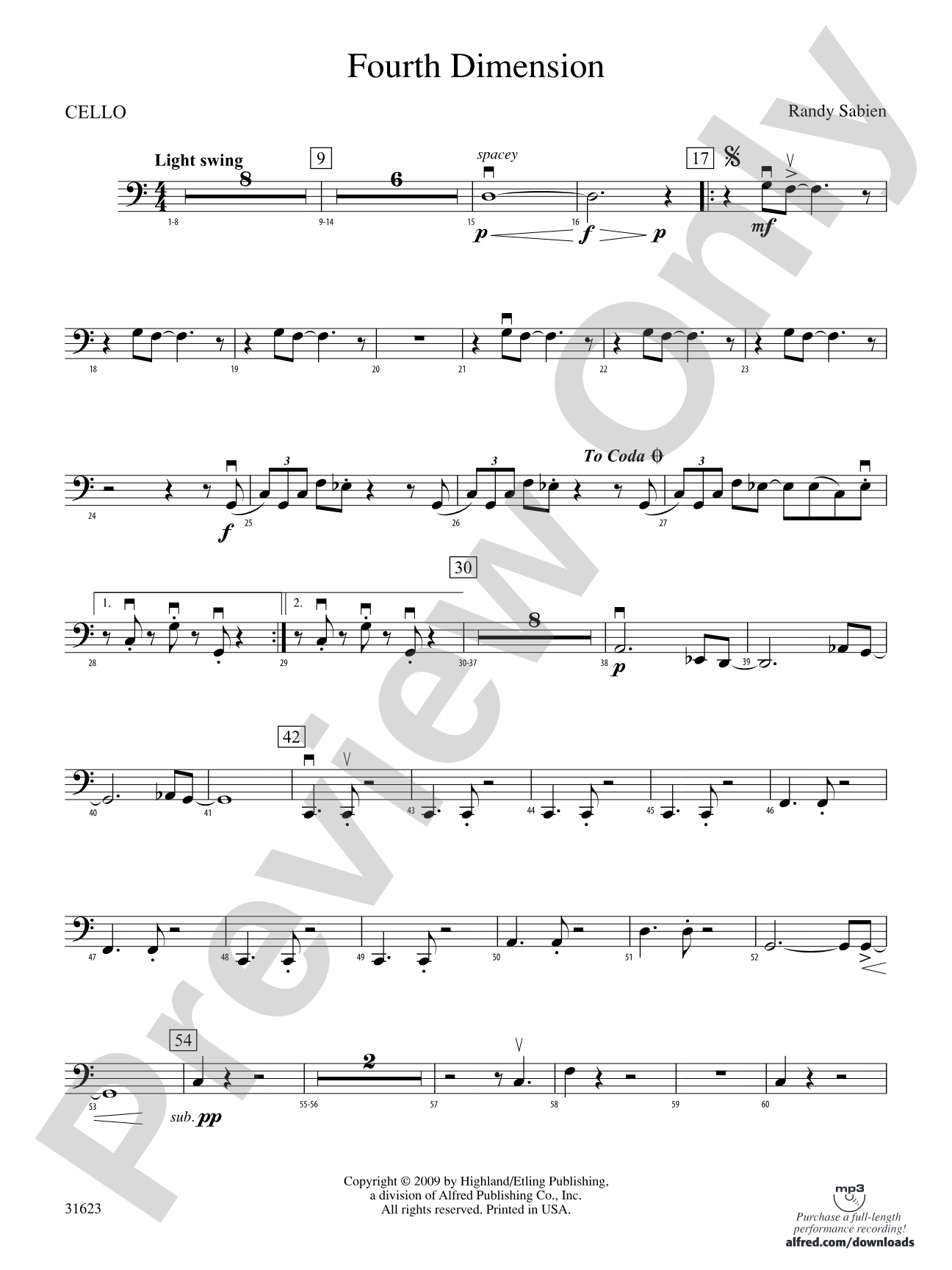 Fourth Dimension: Cello