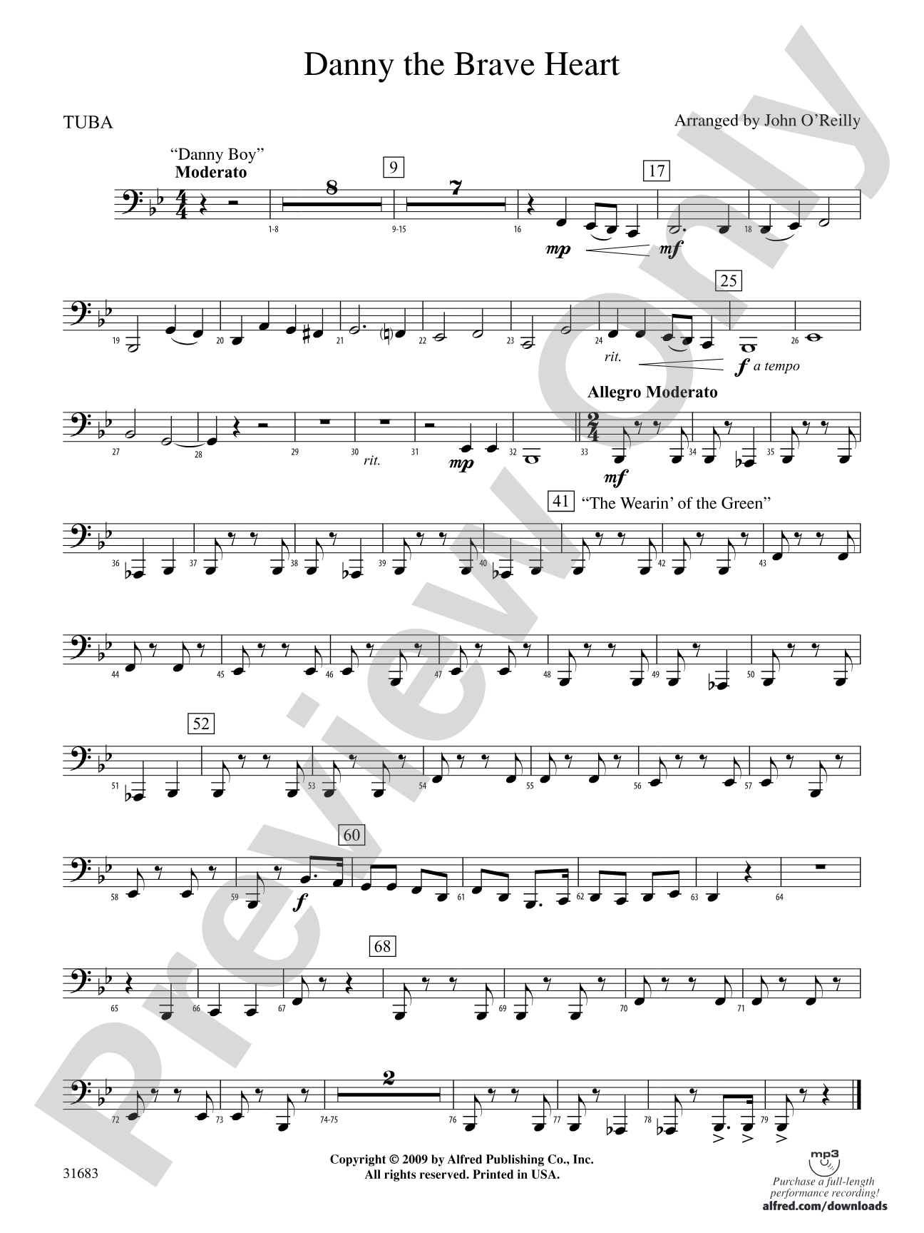 Danny the Brave Heart: Tuba