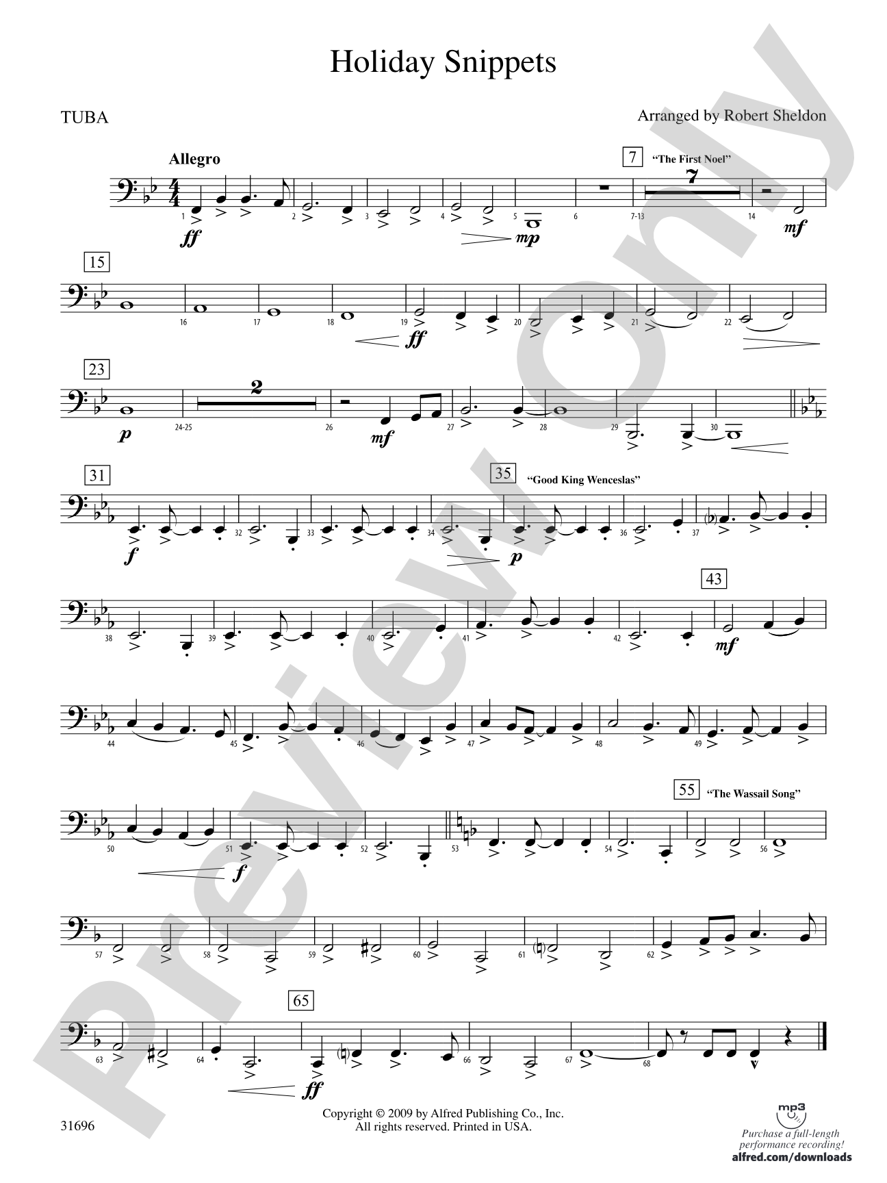 Holiday Snippets: Tuba