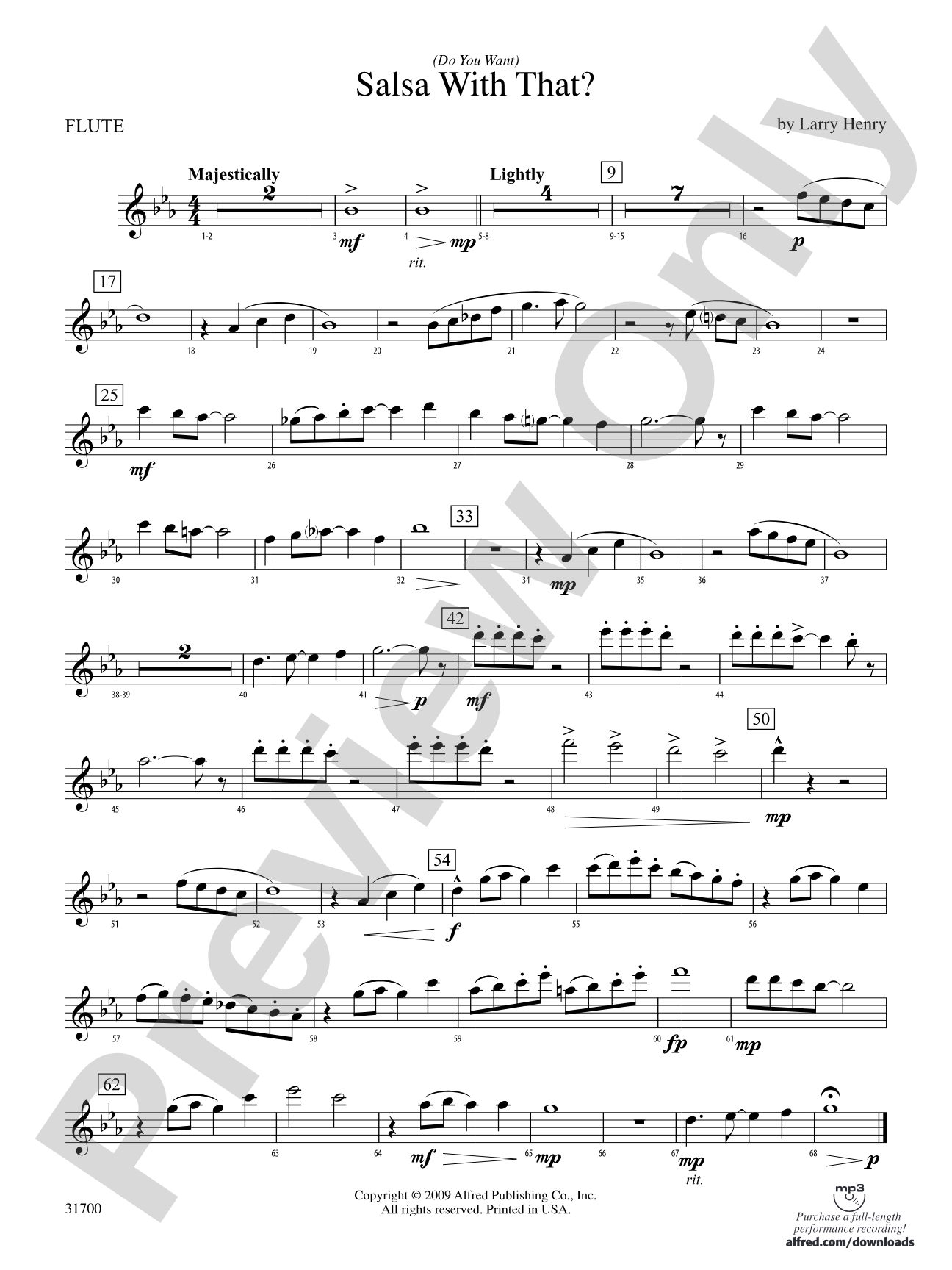 (Do You Want) Salsa with That?: Flute