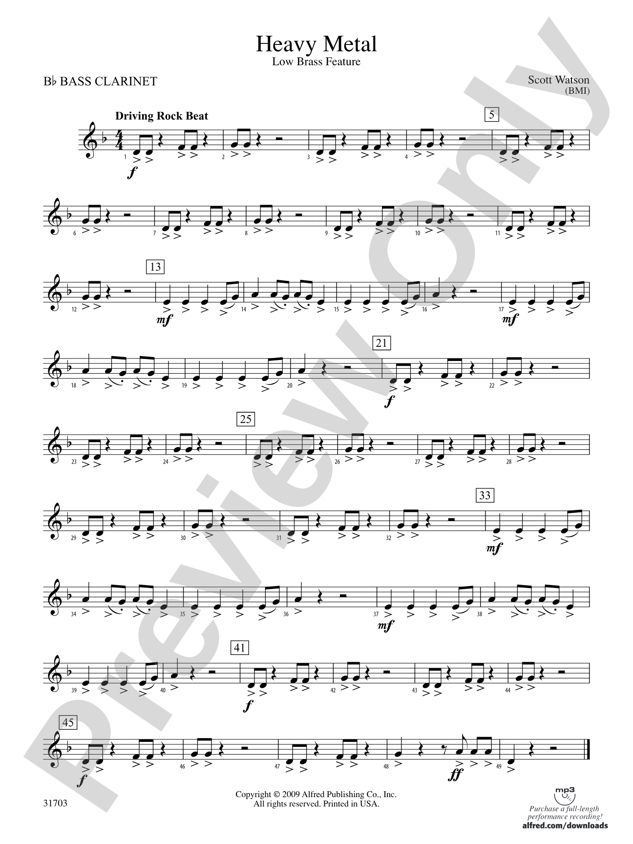 Heavy Metal: B-flat Bass Clarinet