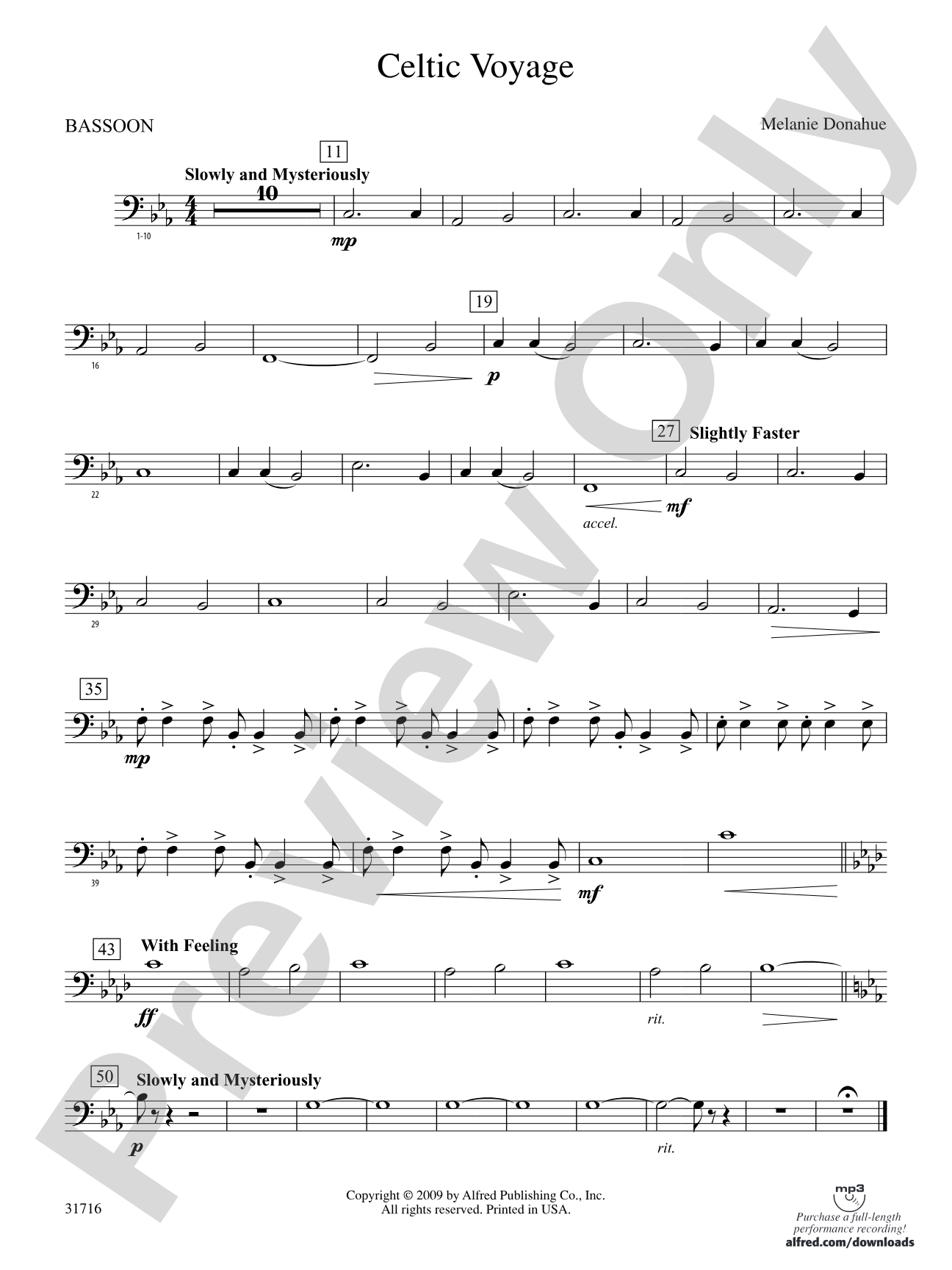 Celtic Voyage: Bassoon