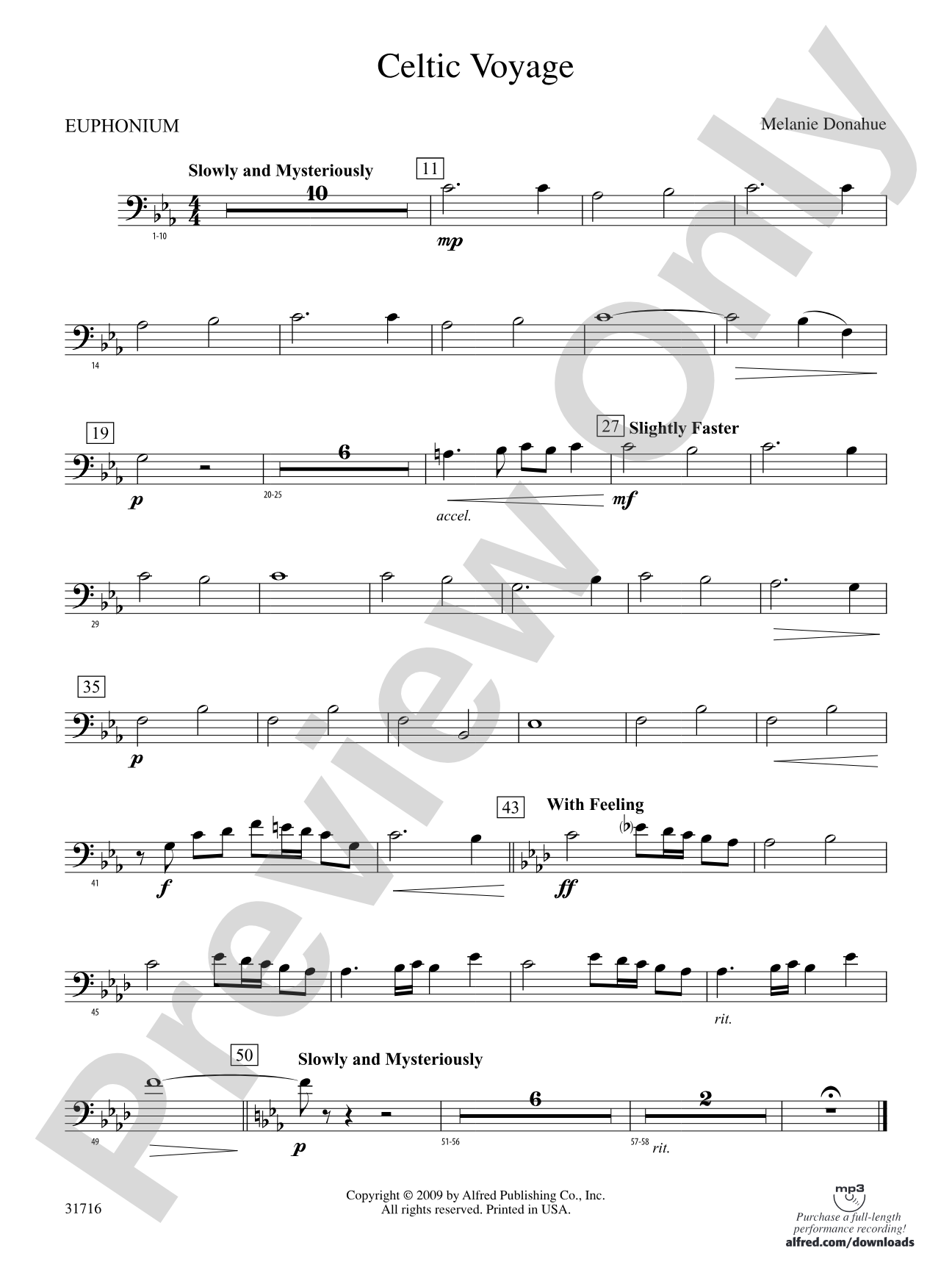 Celtic Voyage: Baritone B.C.