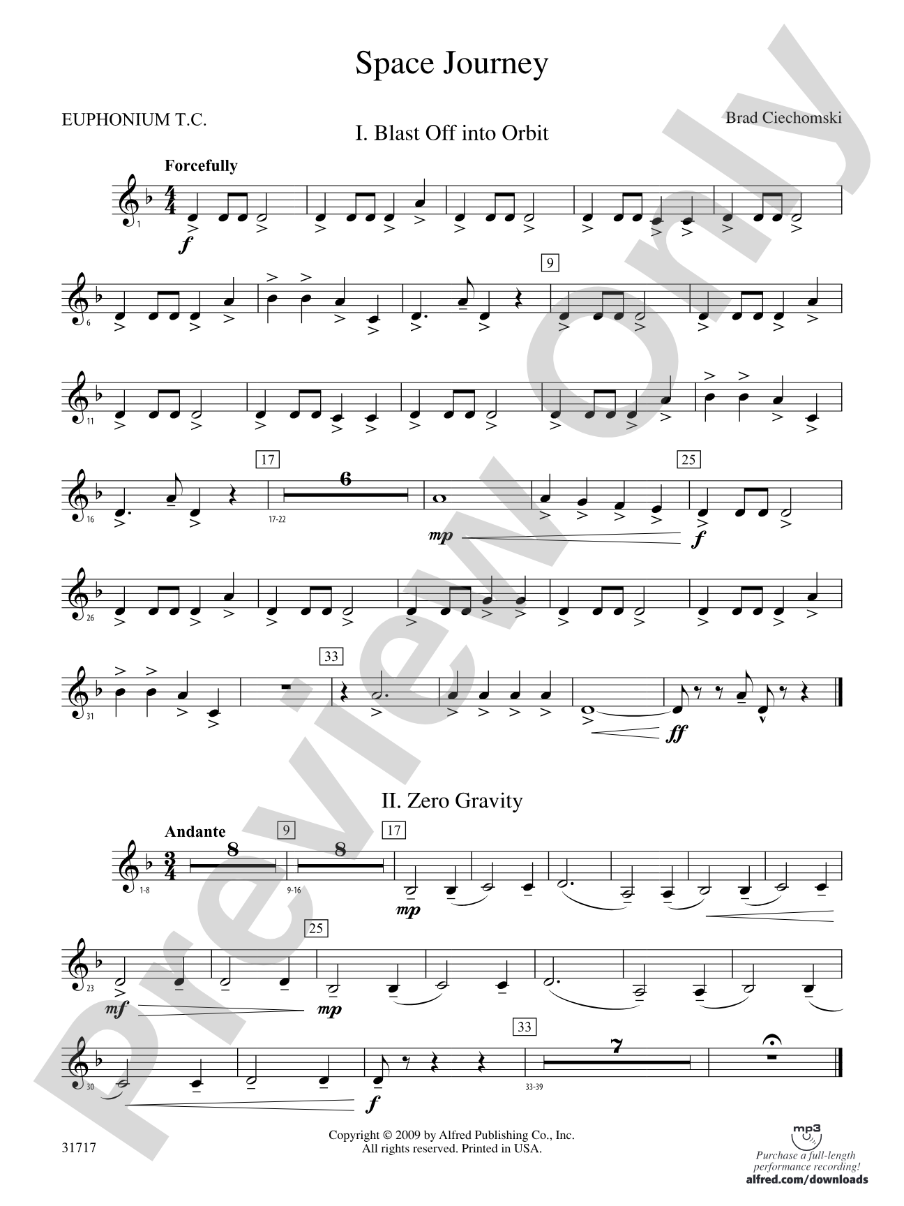 Space Journey: (wp) Baritone T.C.