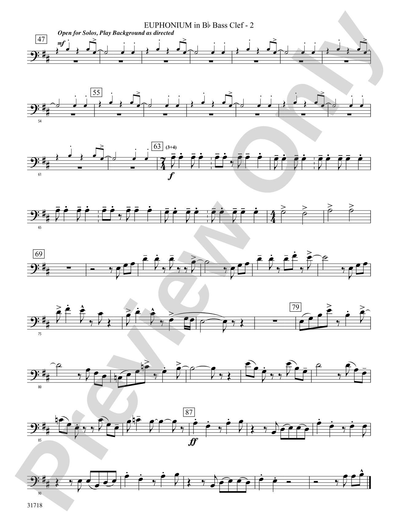 Señor Cadera (Mister Hip): (wp) B-flat Baritone B.C.