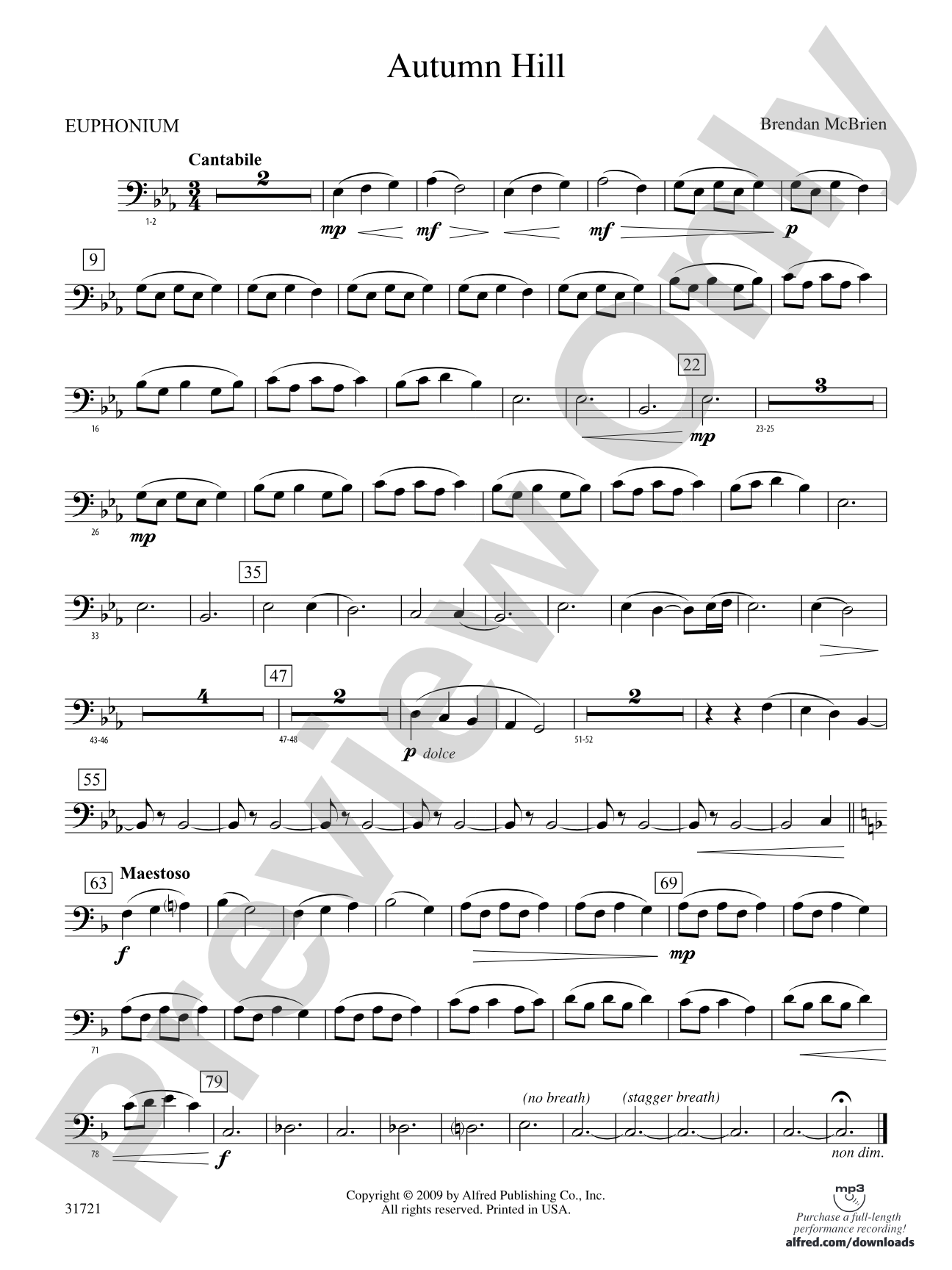 Autumn Hill: Baritone B.C.