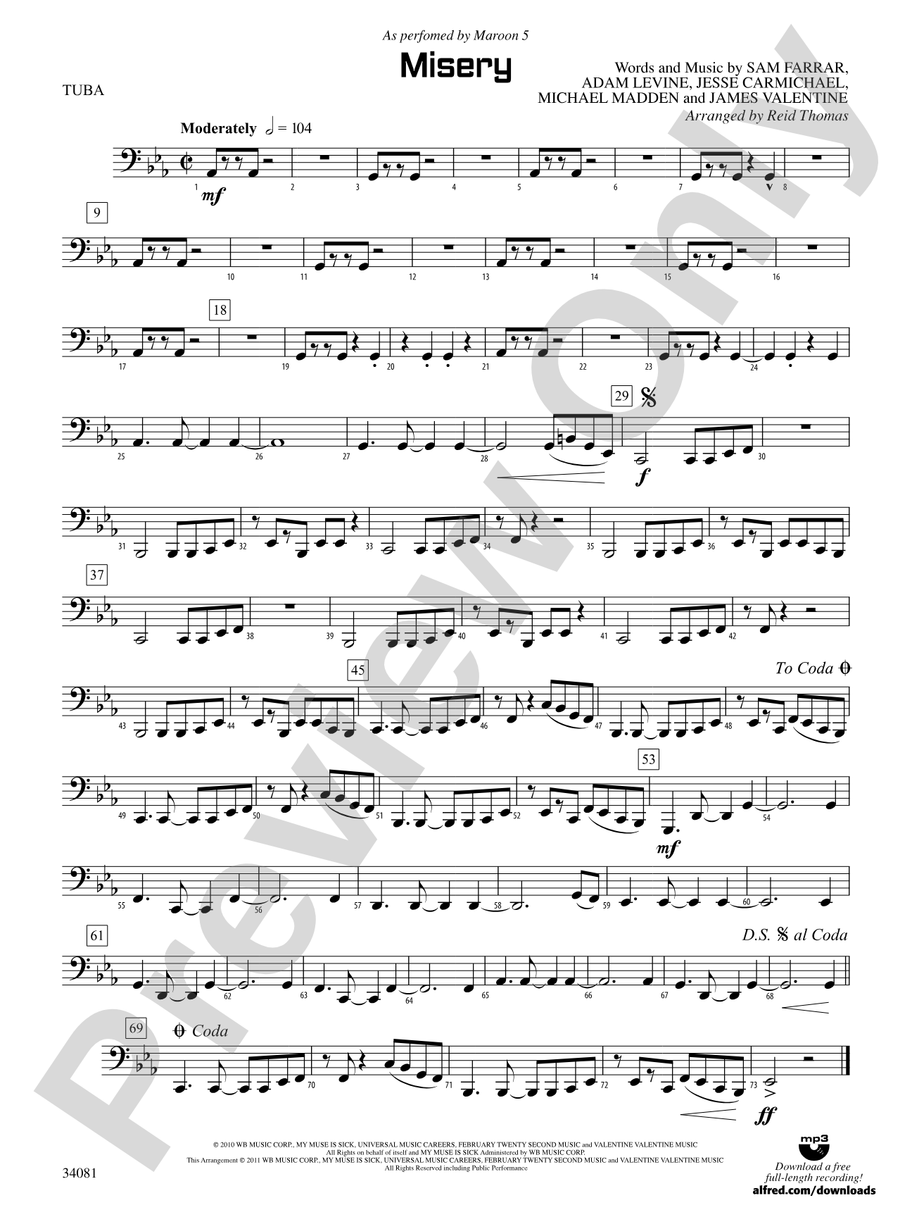 Misery: Tuba