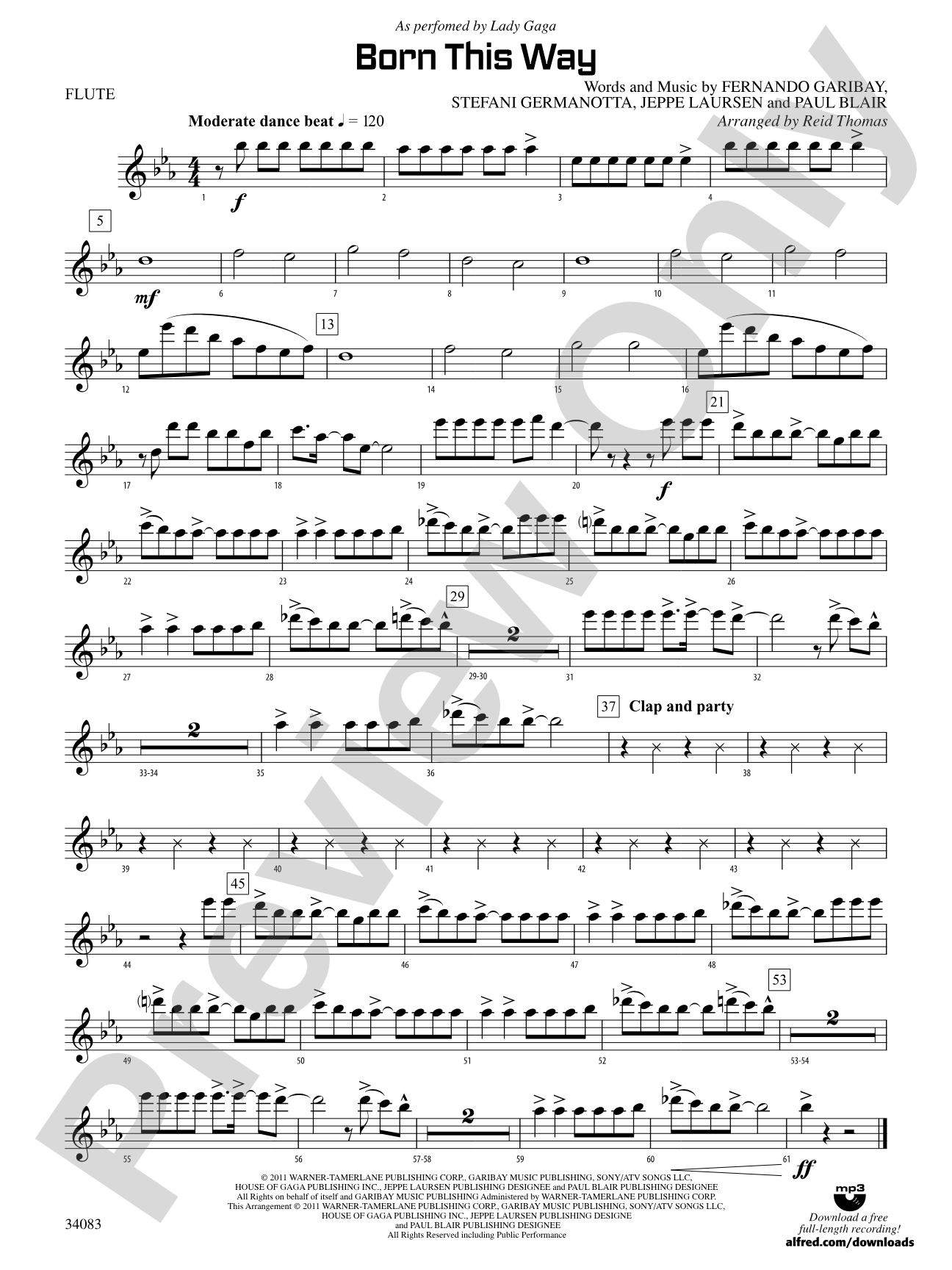 Born This Way: Flute