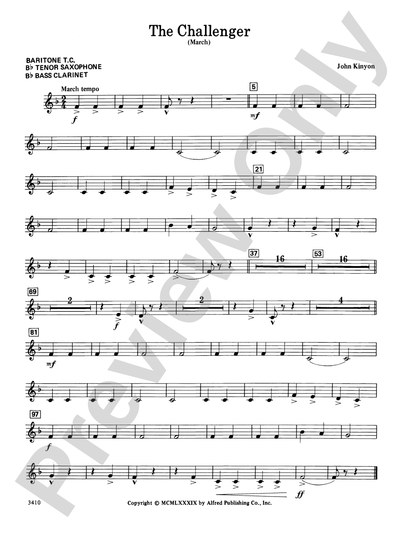 The Challenger: Baritone T.C.