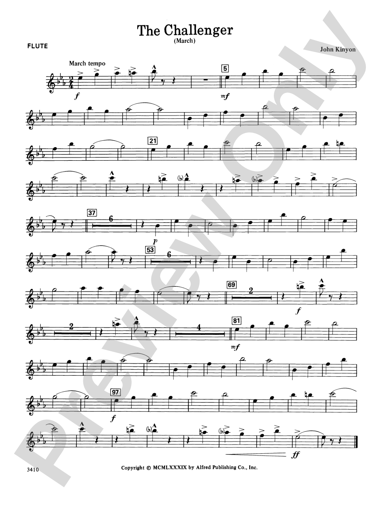 The Challenger: Flute