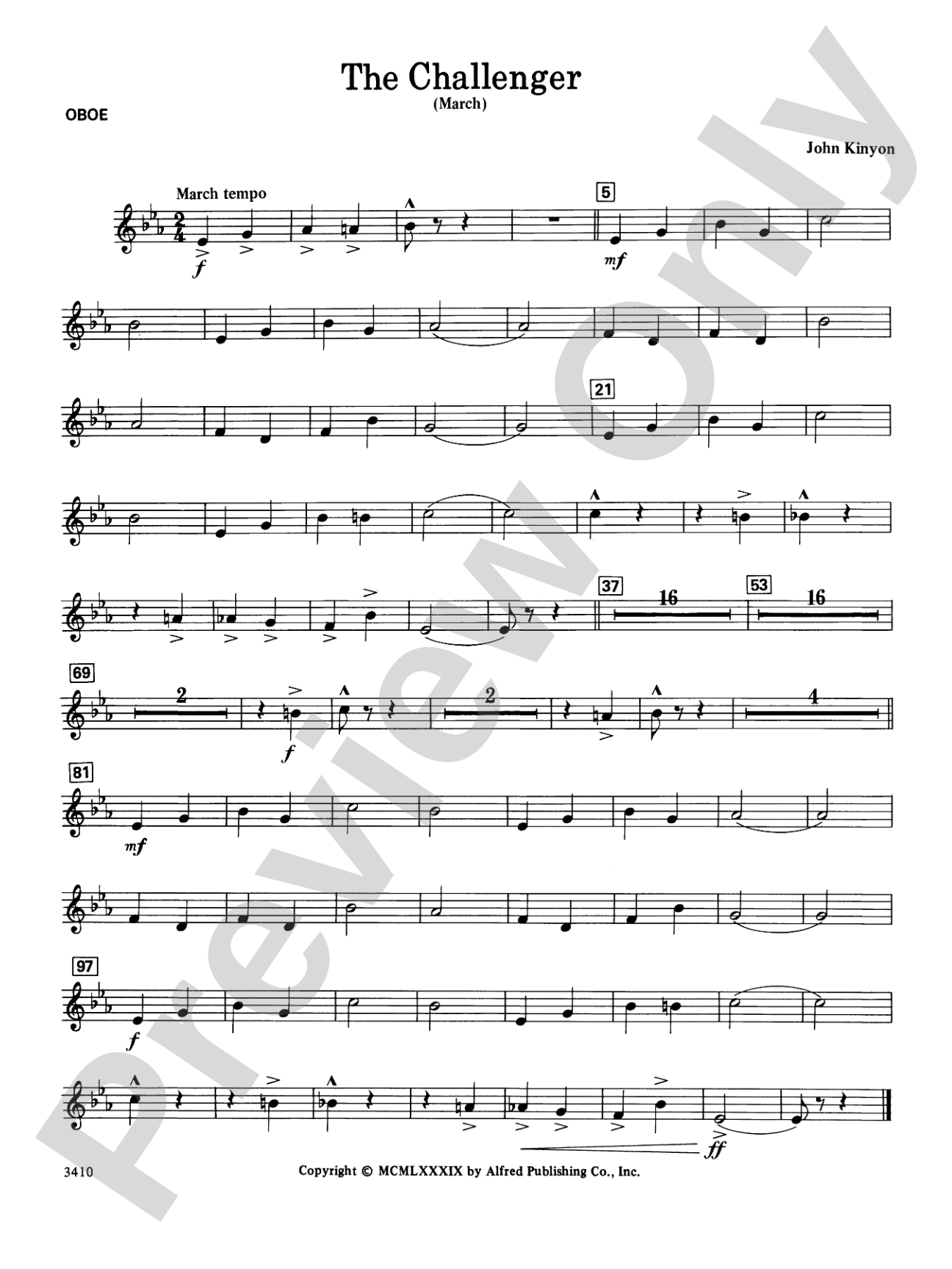 The Challenger: Oboe