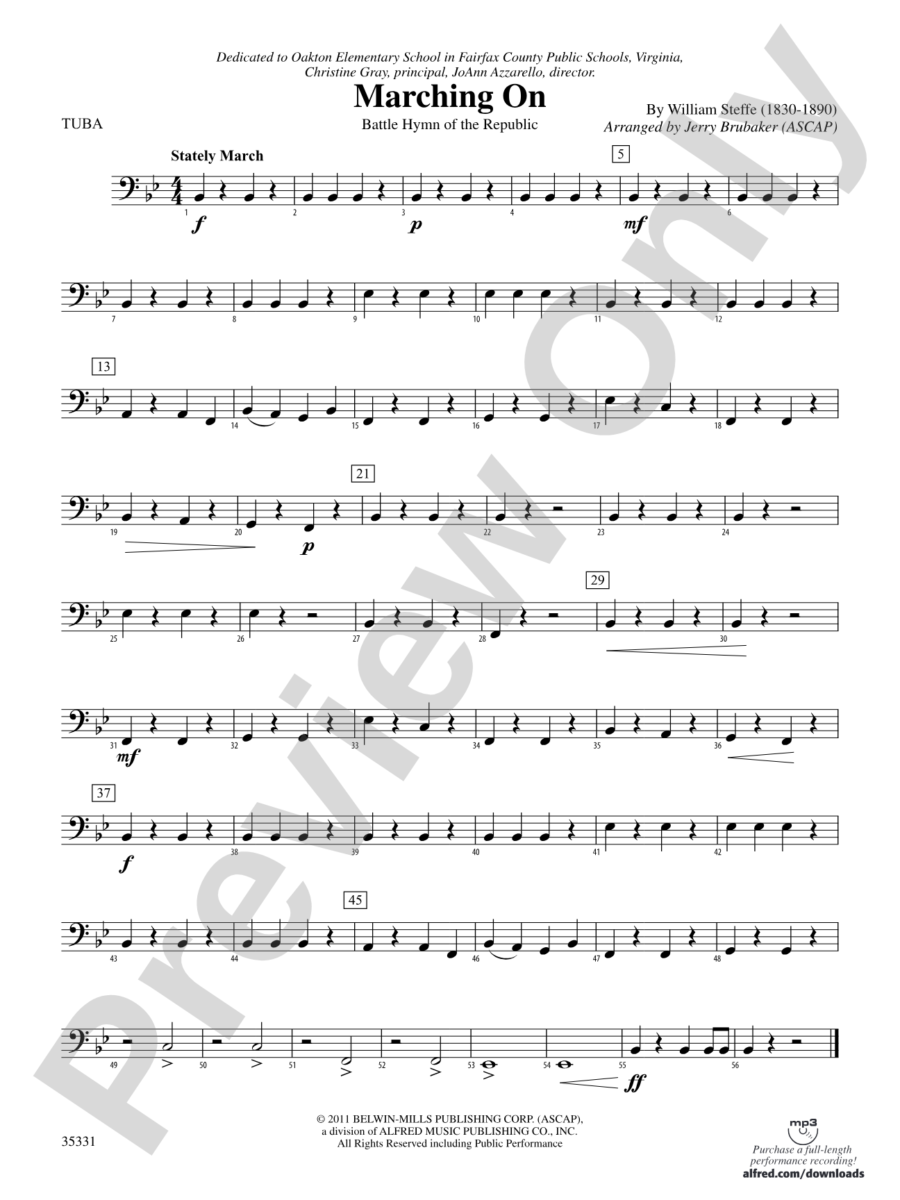 Marching On: Tuba