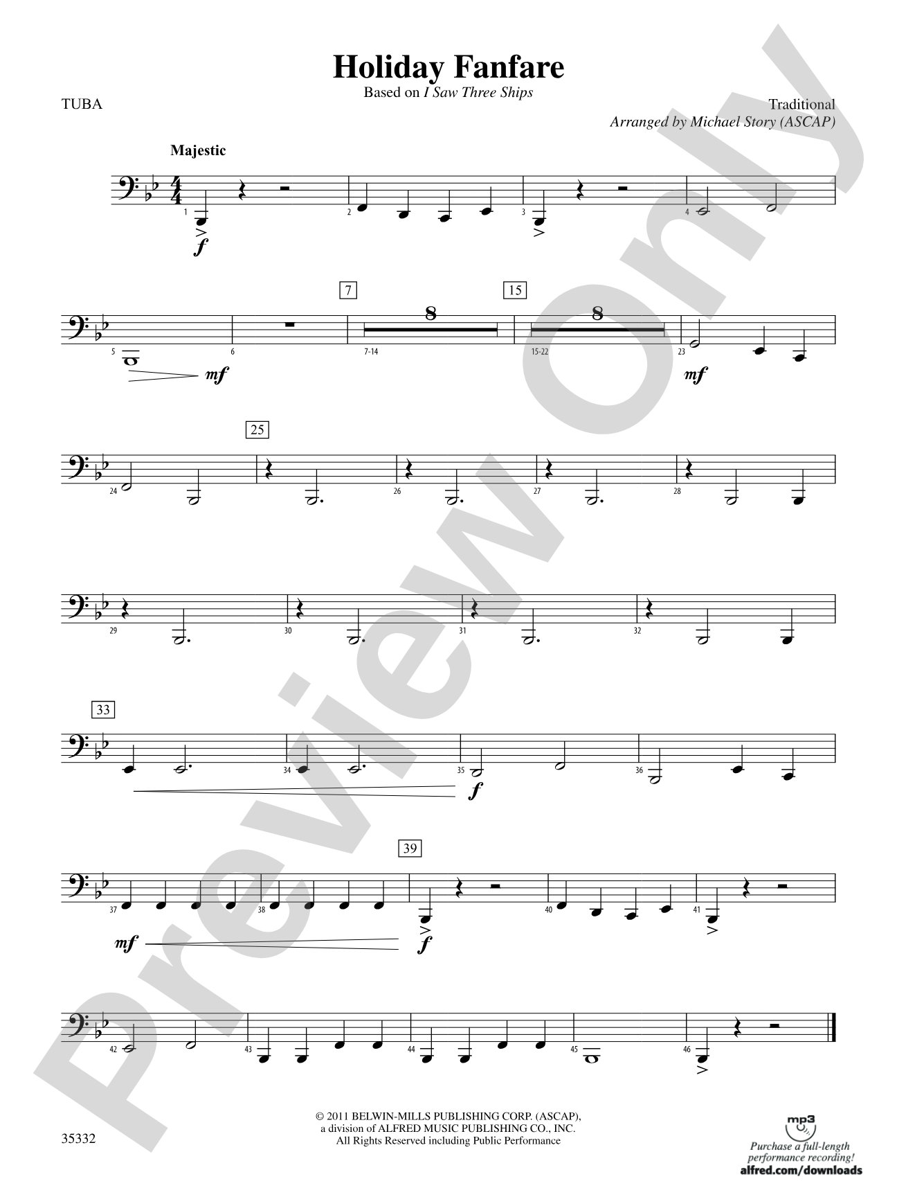 Holiday Fanfare: Tuba