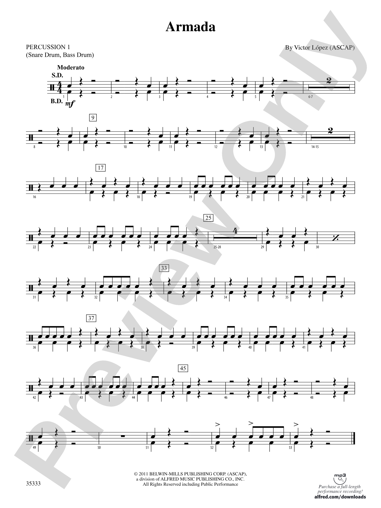 Armada: 1st Percussion