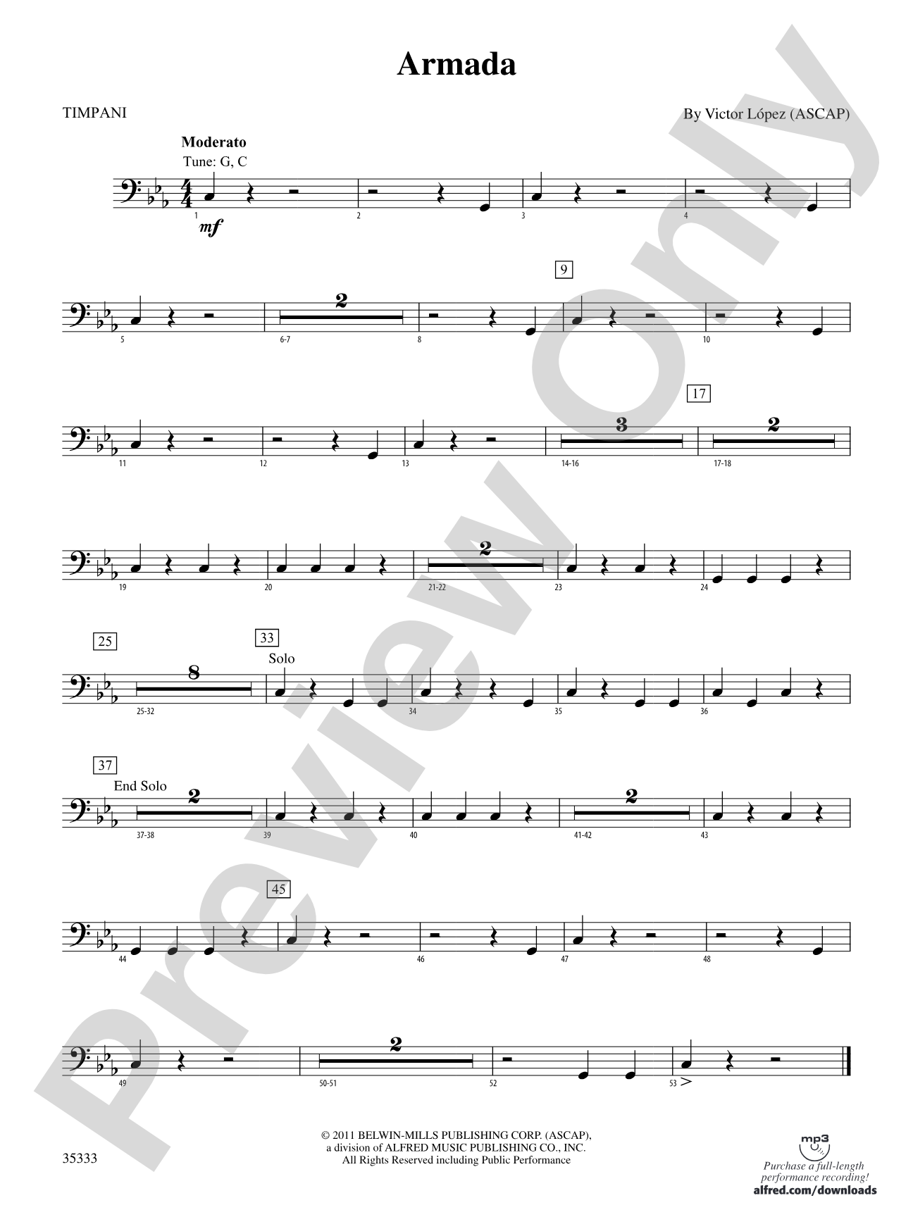 Armada: Timpani