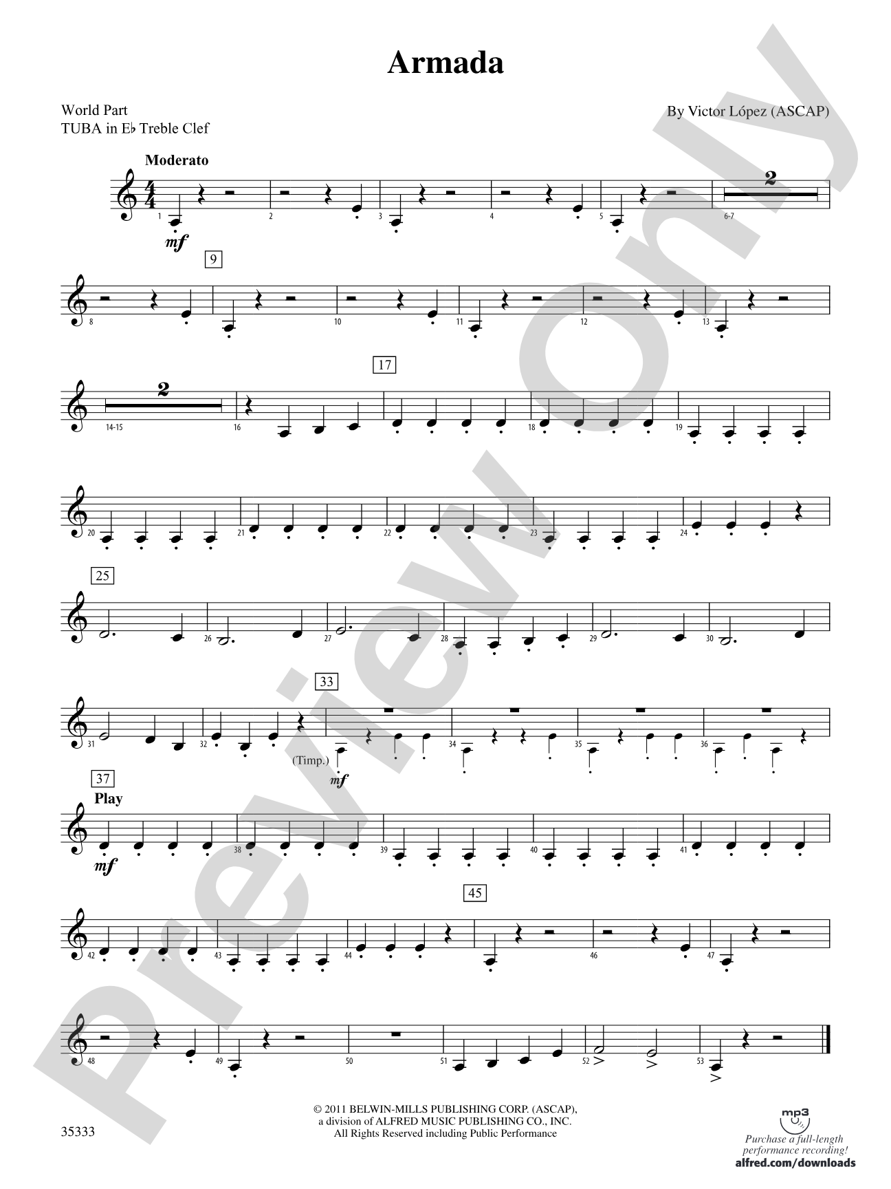 Armada: (wp) E-flat Tuba T.C.
