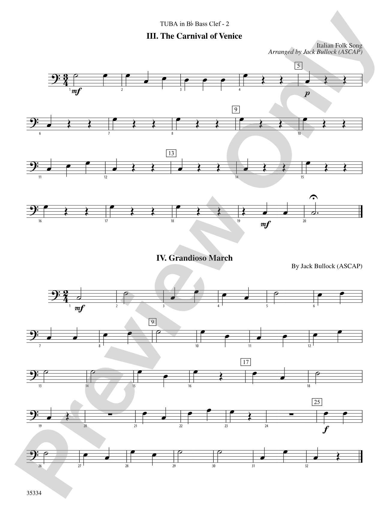 Belwin Very Beginning Band Kit #7: (wp) B-flat Tuba B.C.