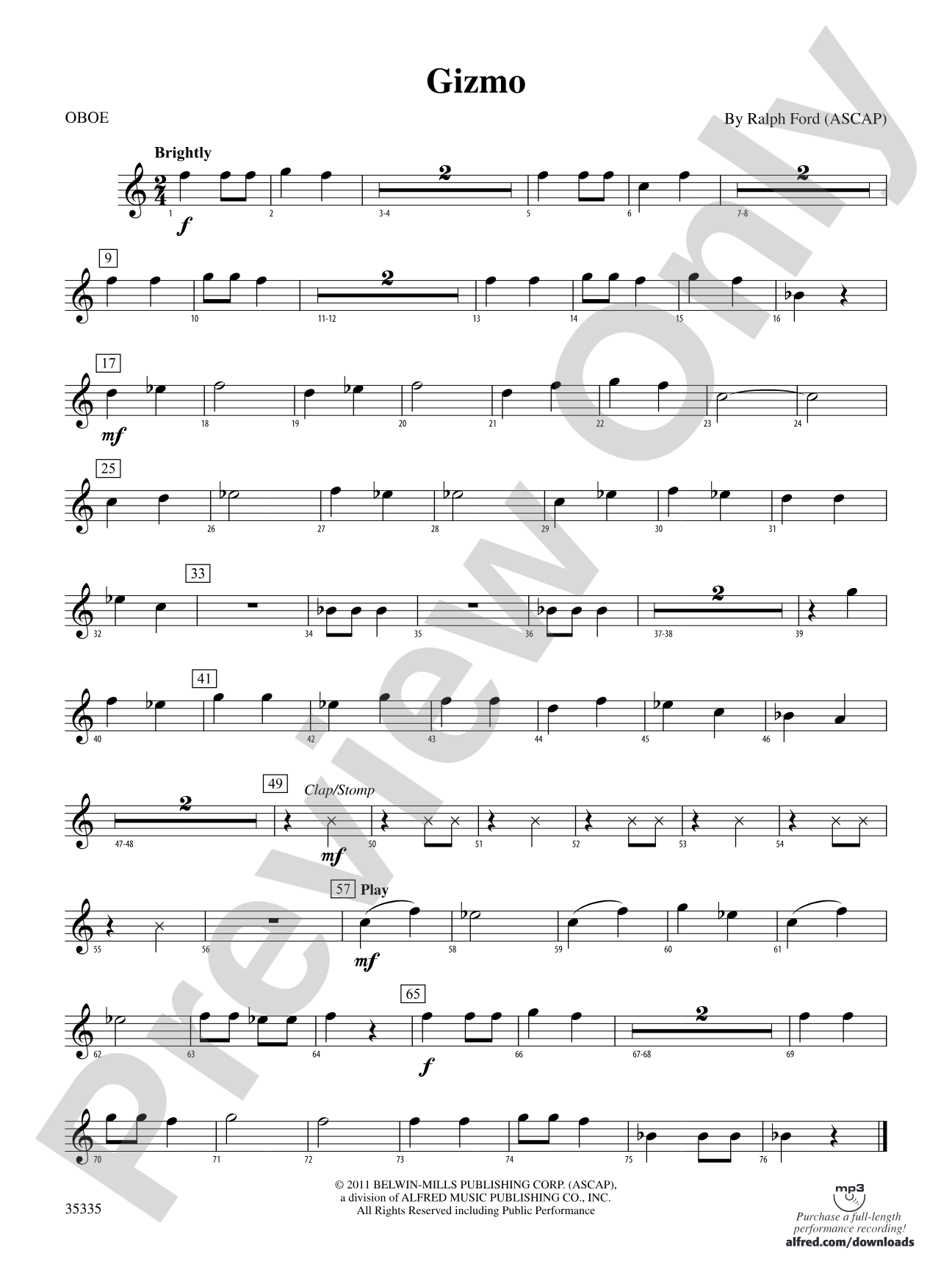 Gizmo: Oboe