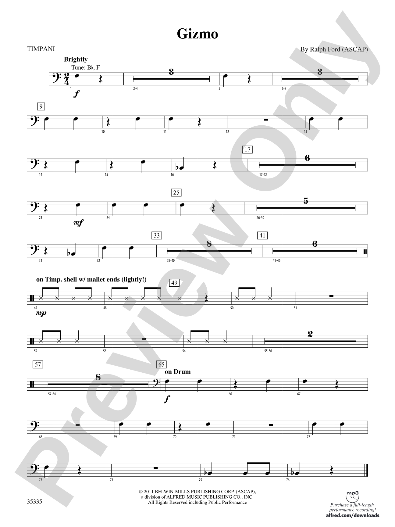 Gizmo: Timpani