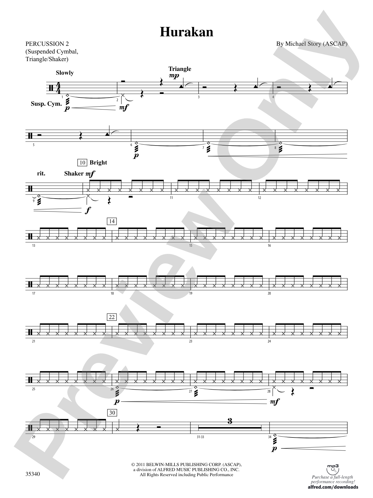 Hurakan: 2nd Percussion