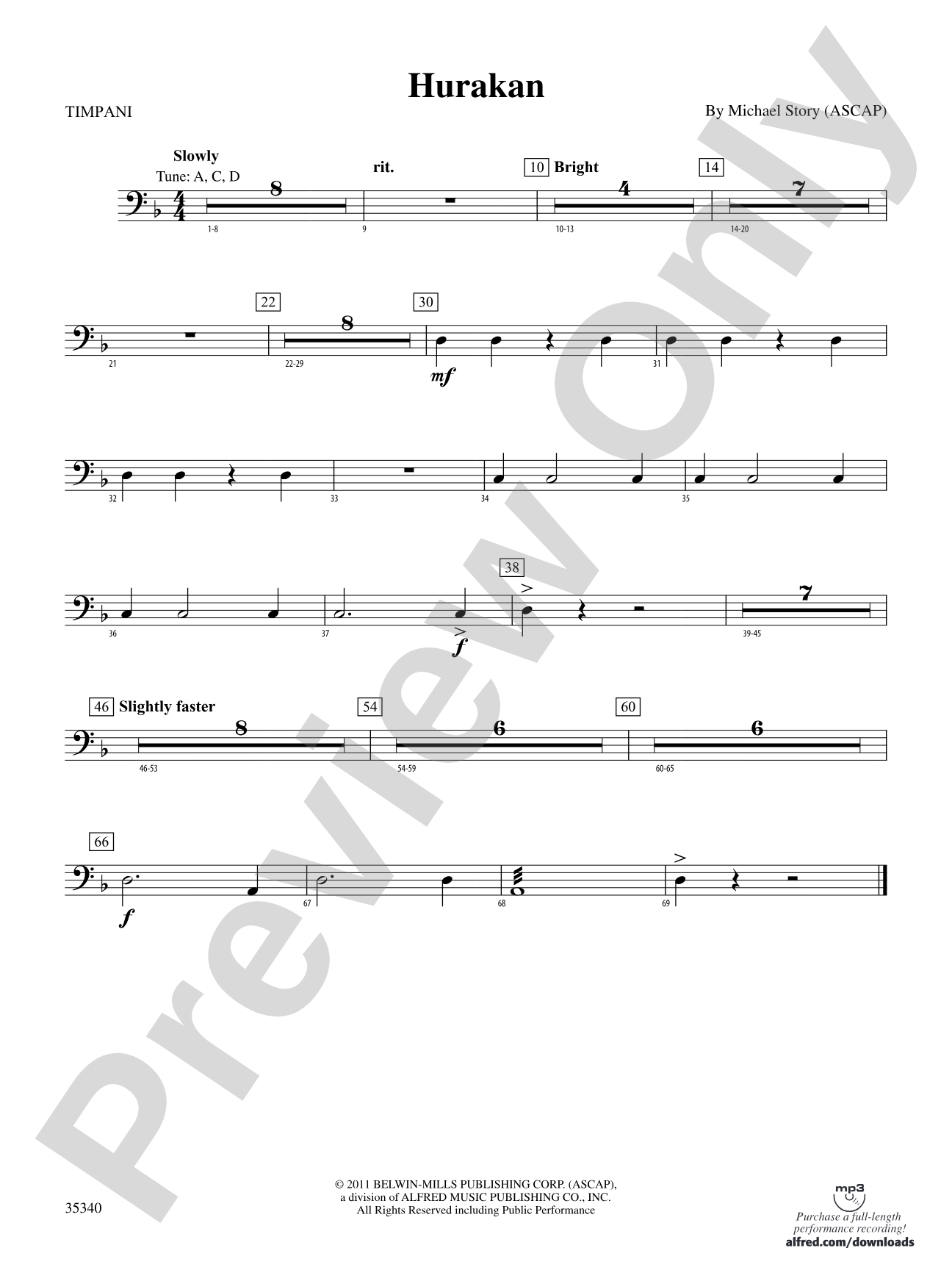 Hurakan: Timpani