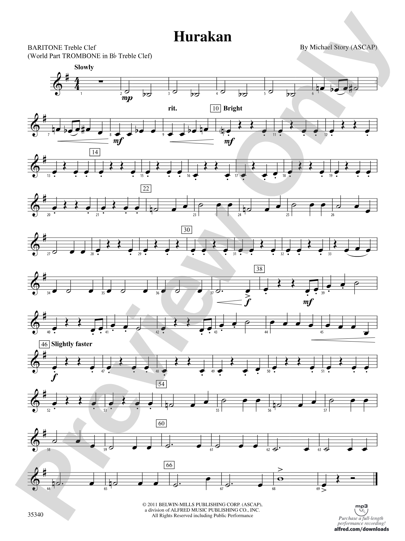 Hurakan: (wp) Baritone T.C.