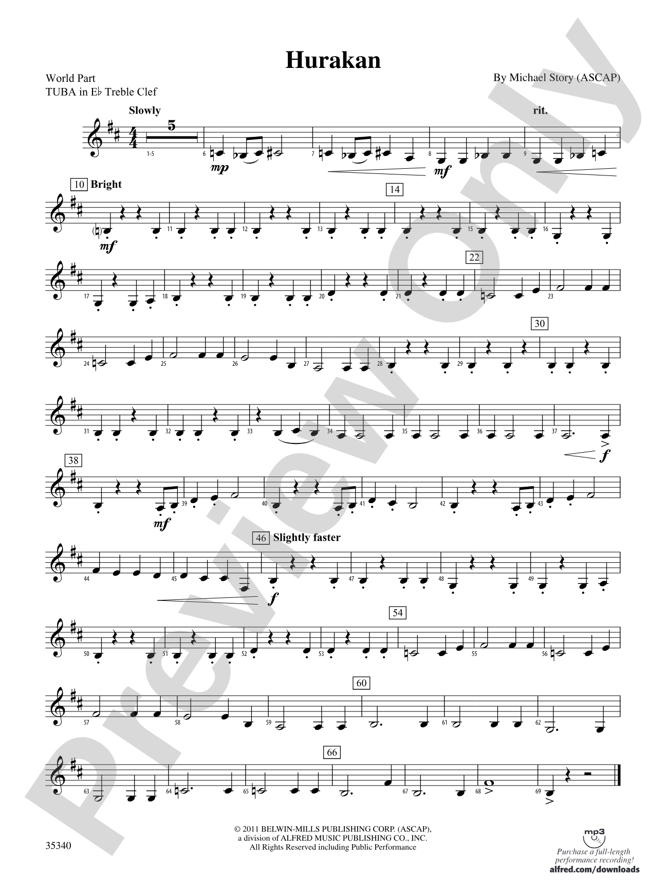 Hurakan: (wp) E-flat Tuba T.C.