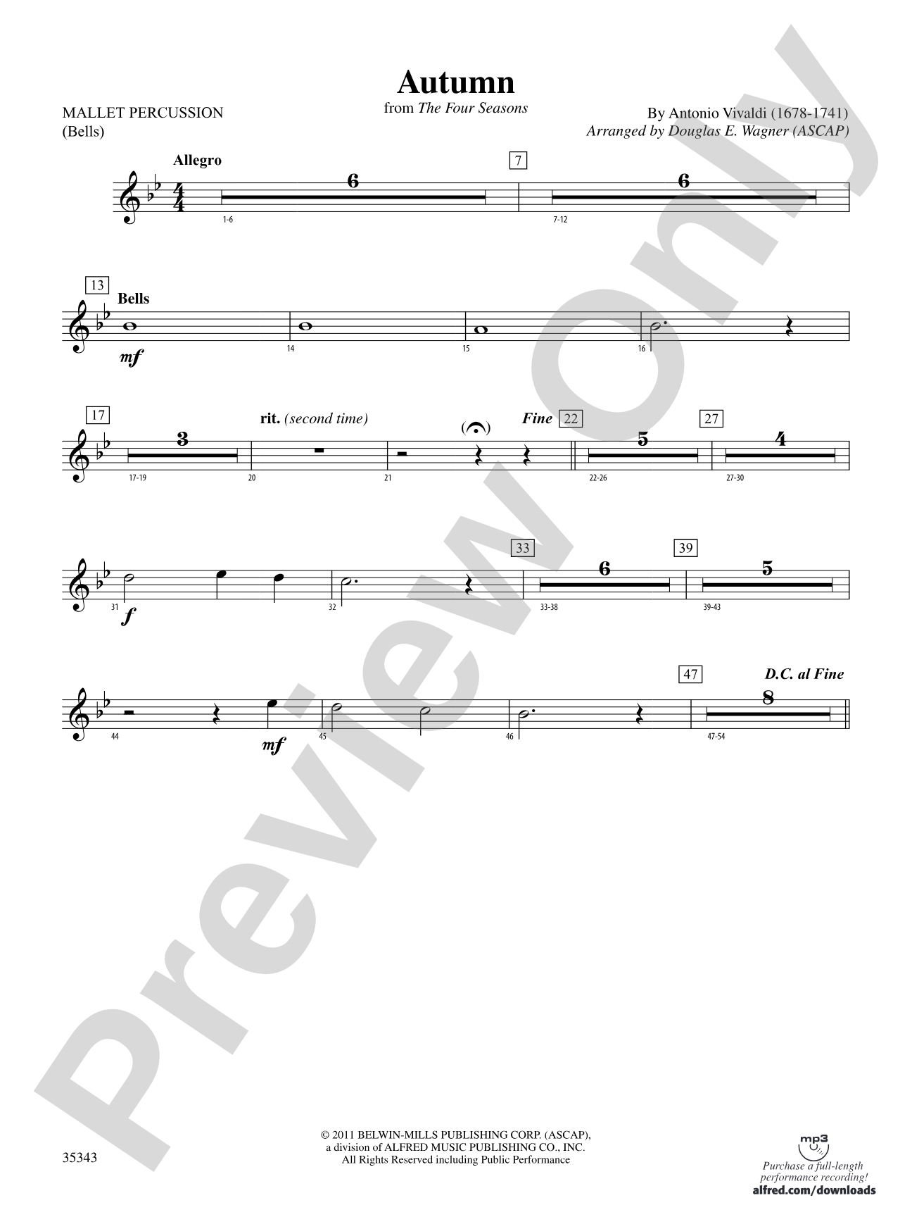 Autumn (from The Four Seasons): Mallets