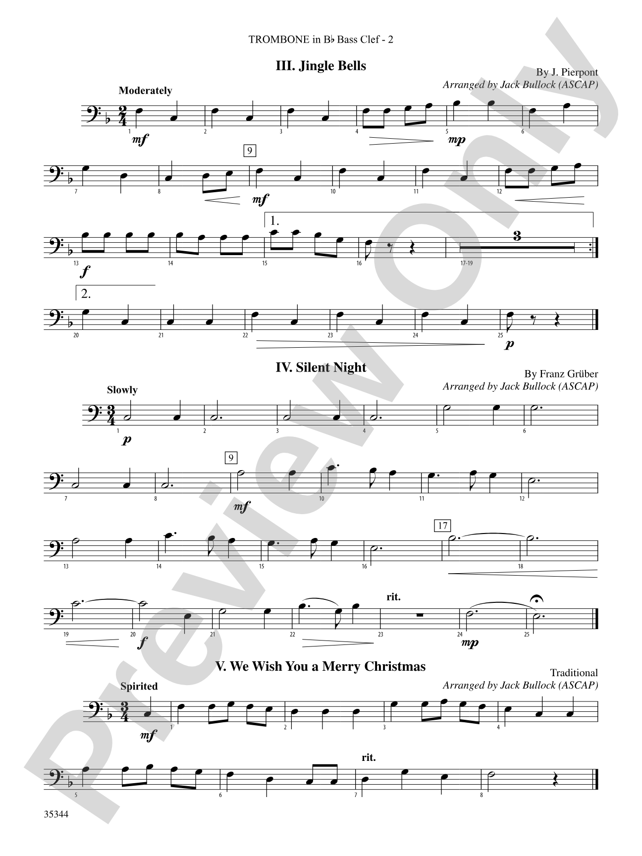 Belwin Beginning Band Kit #7: (wp) 1st B-flat Trombone B.C.